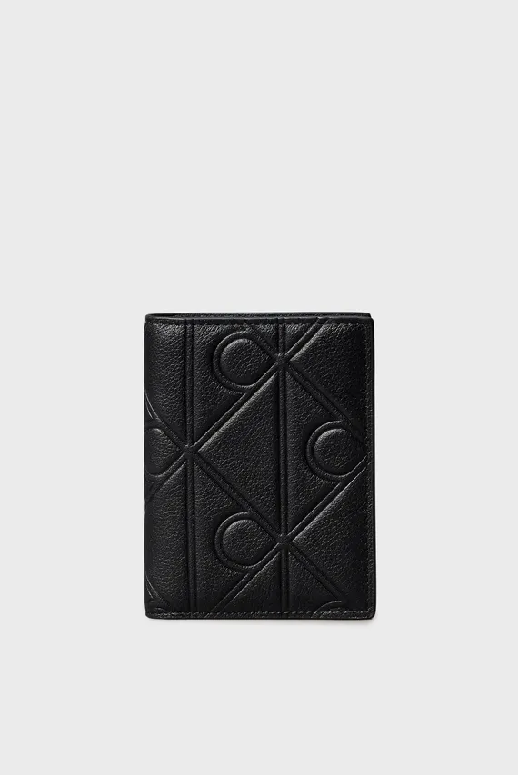 Кошелек XL EMBLEM AOP EMBOSS NS BILLFOLD Calvin Klein