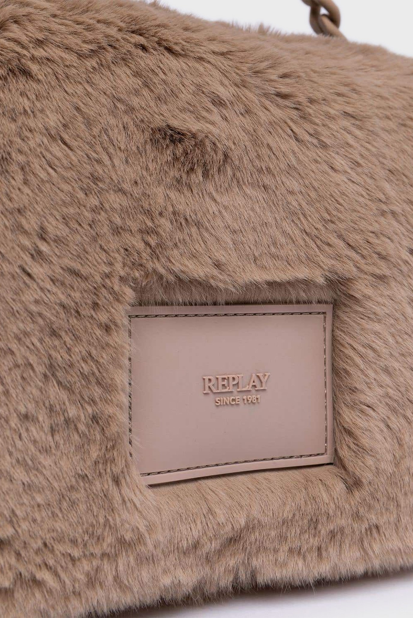 Женская бежевая сумка 6