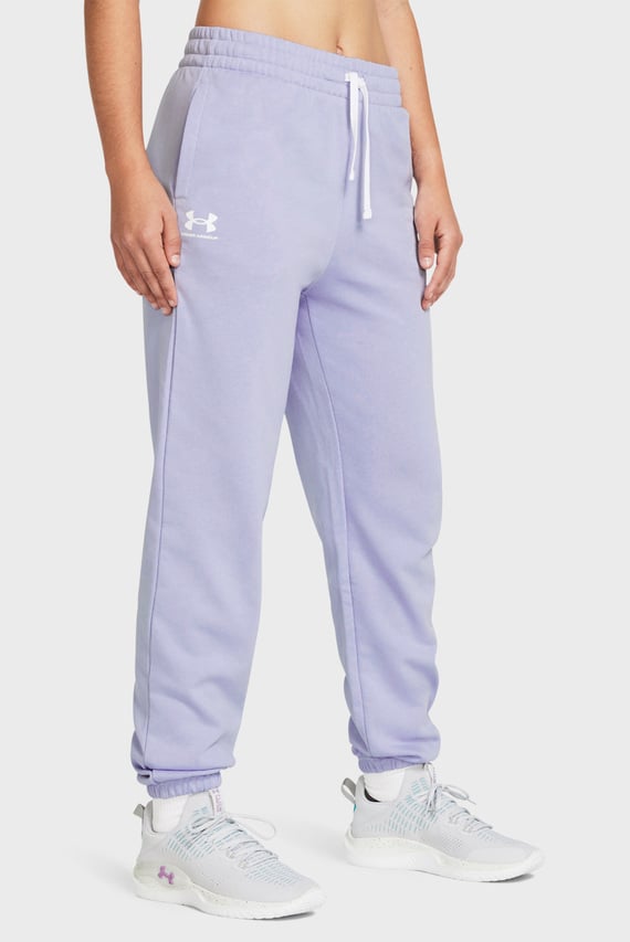 Женские сиреневые спортивные брюки UA Rival Terry Jogger