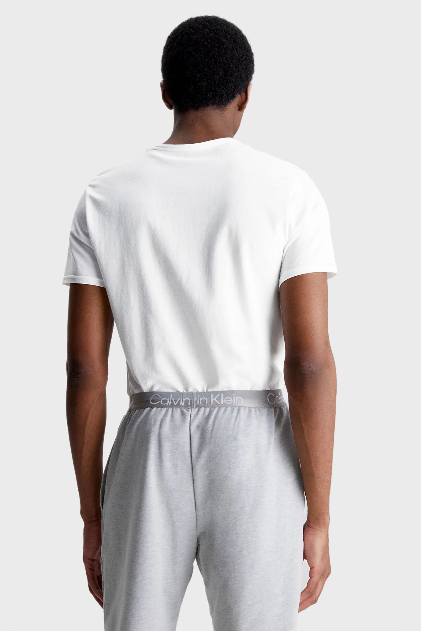 Мужская белая футболка (2 шт)Calvin Klein Мужская белая футболка (2 шт) 9