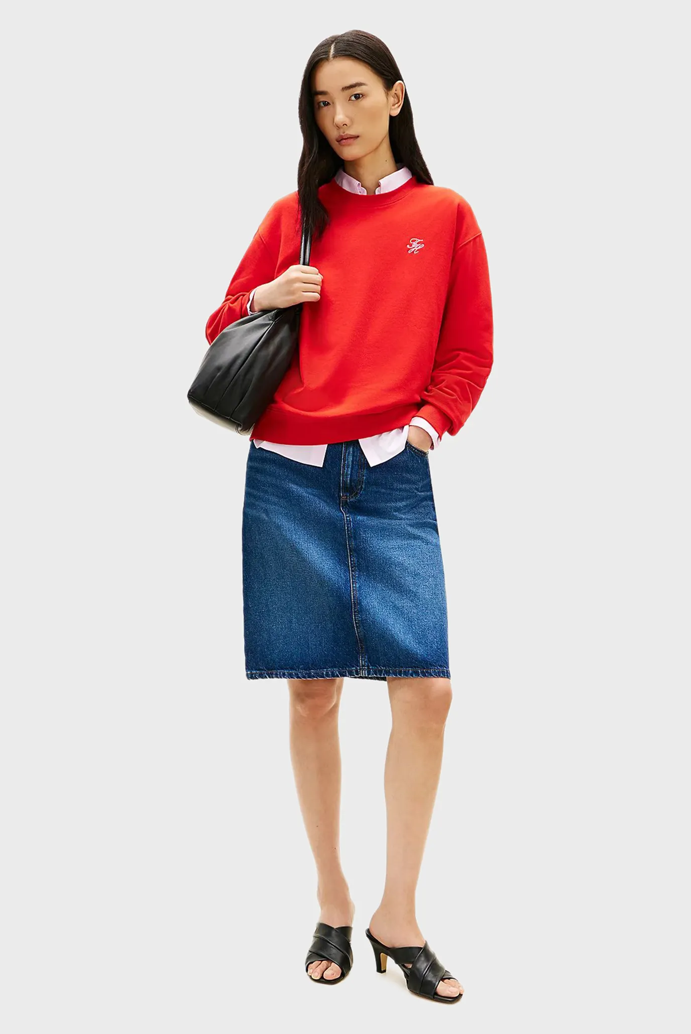 Свитшот TH SCRIPT REG SWEATSHIRT 2