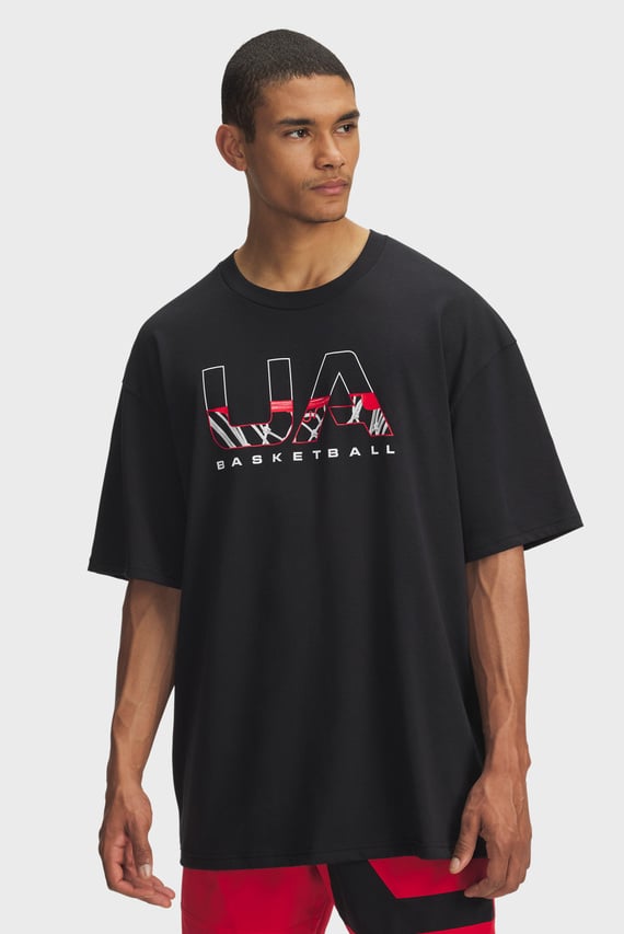 Футболка UA M HWT Hoops Branded SS