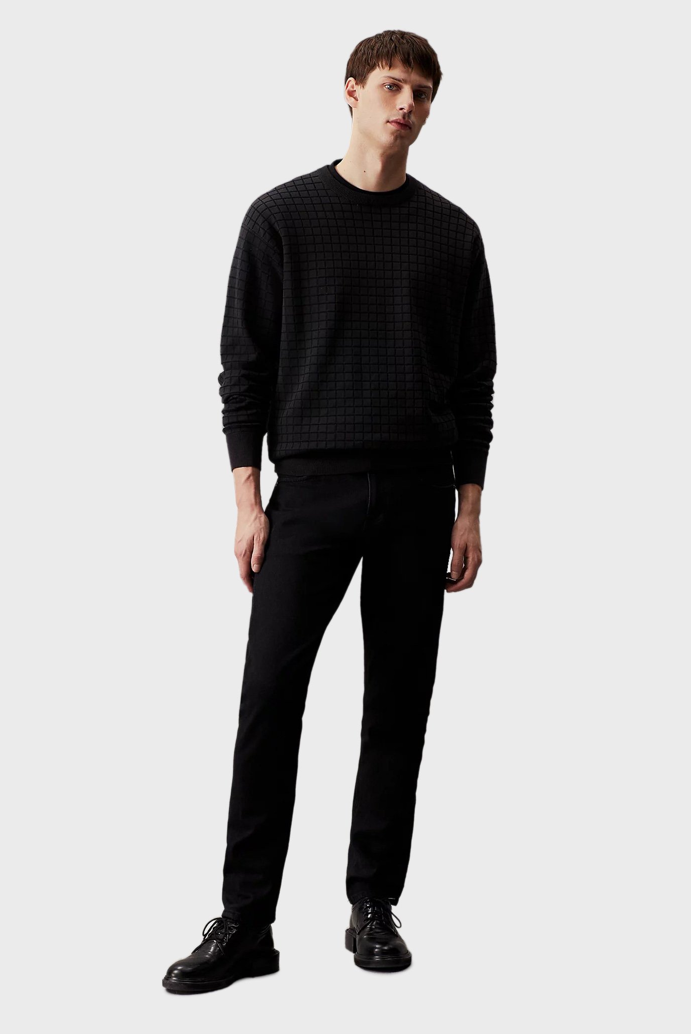 Свитер CHECK PATTERN SWEATER 2