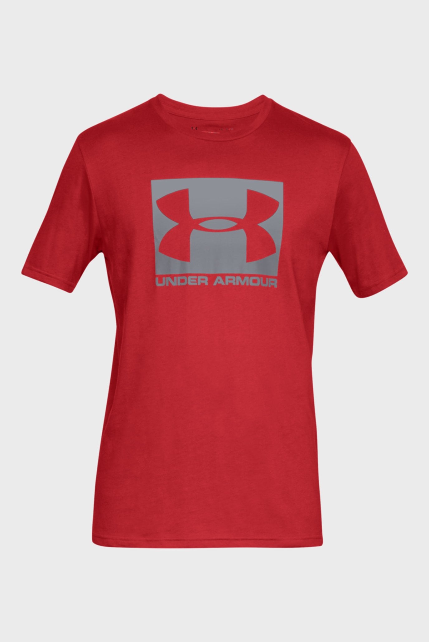 Мужская красная футболка UA Boxed Sportstyle SS 4
