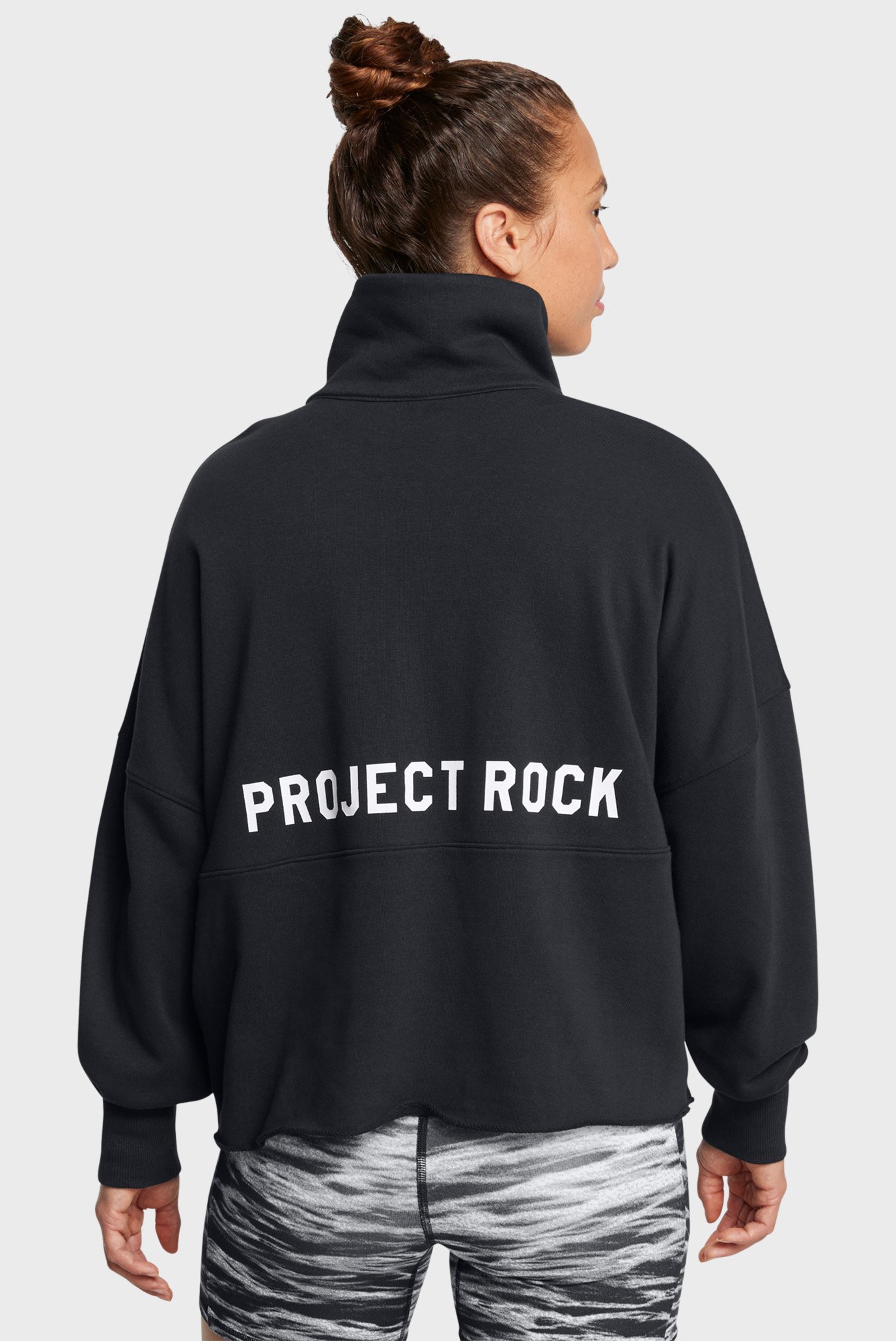 Женская черная спортивная кофта Pjt Rck W Half Zip Pullover 3