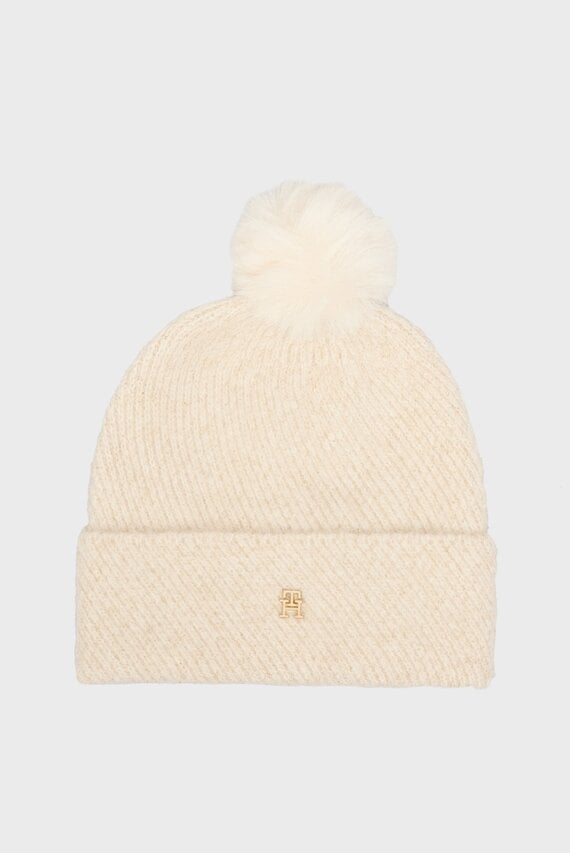 Шапка TH POM POM BEANIE LUREX Tommy Hilfiger Шапка TH POM POM BEANIE LUREX Tommy Hilfiger