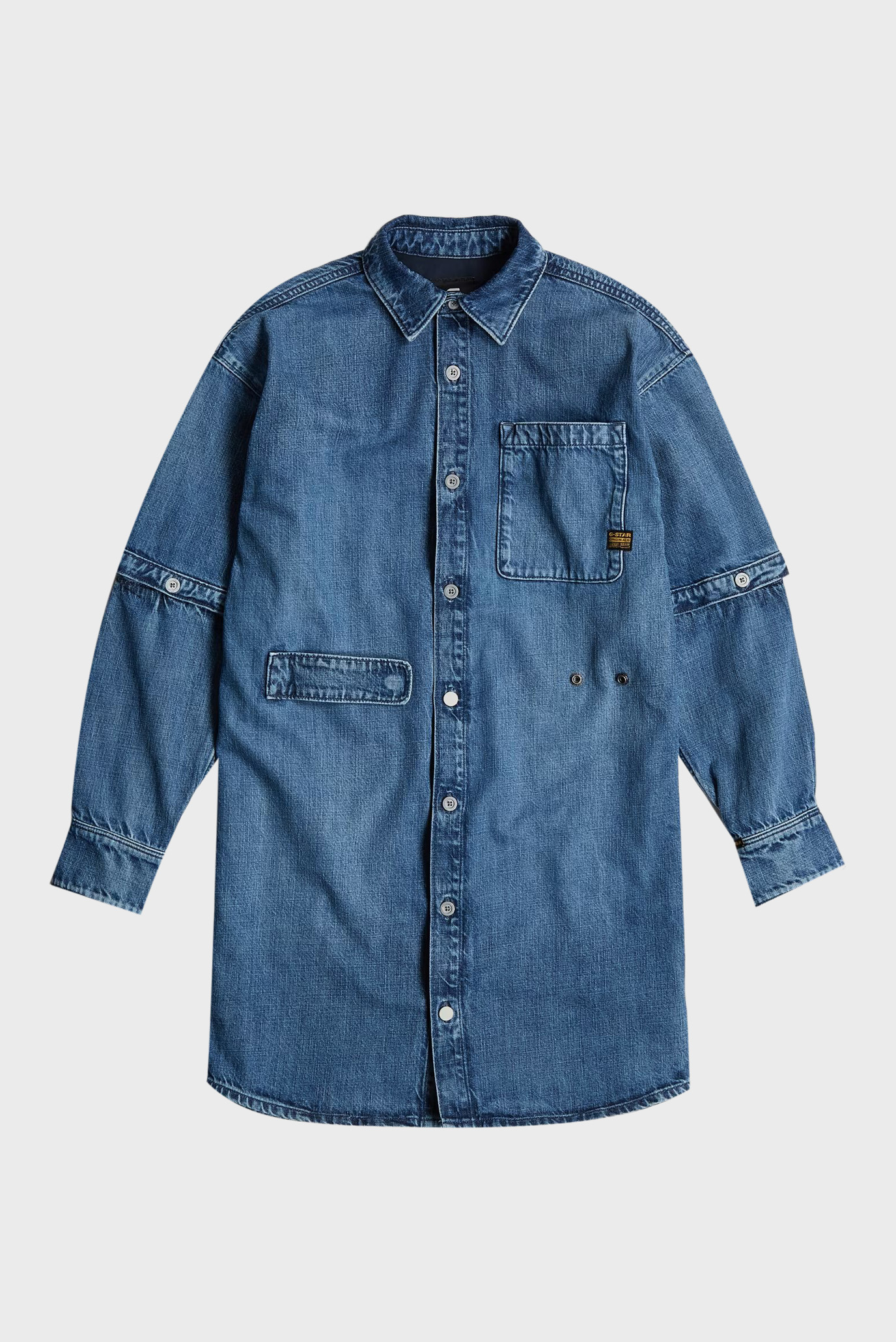 Женское синее джинсовое платье Modular 5