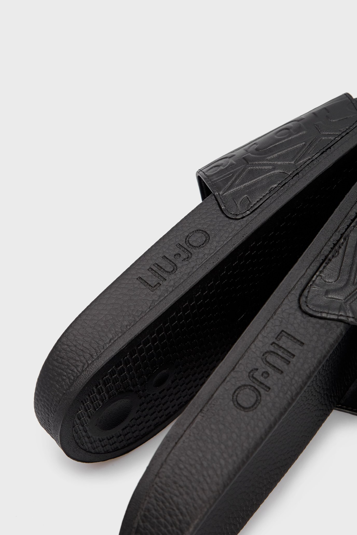 Женские черные слайдеры 2