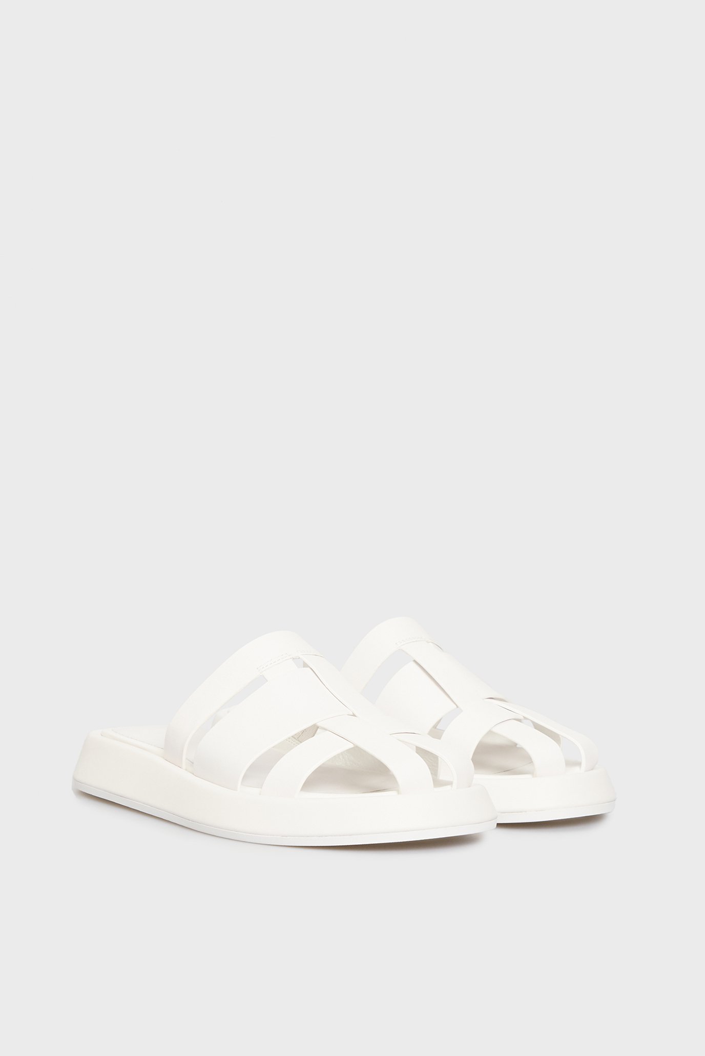 Женские белые кожаные мюли RobinPRPY Женские белые кожаные мюли Robin 2