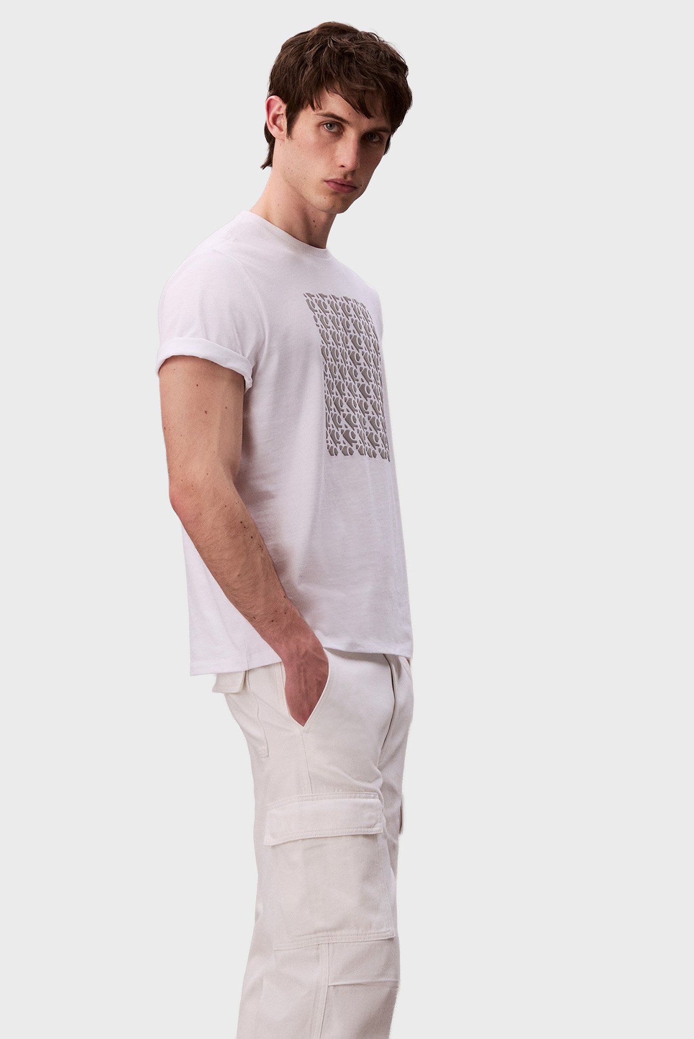 Футболка SS 20S CK MACRO AOP PUFF GRAPHIC 4