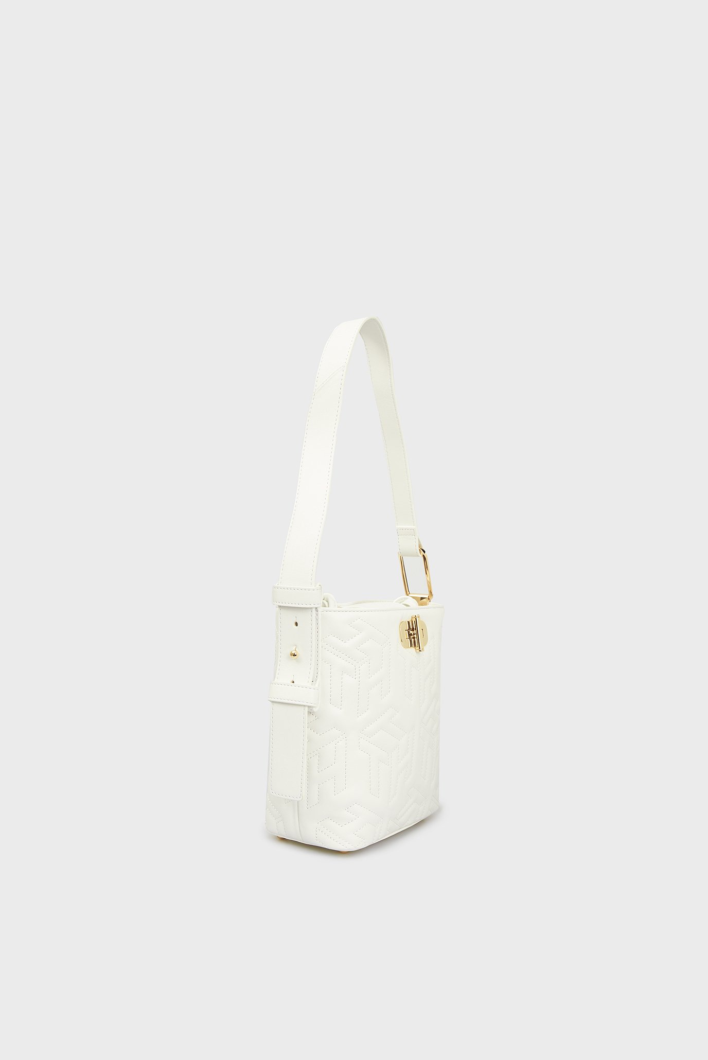 Женская белая кожаная сумка 3