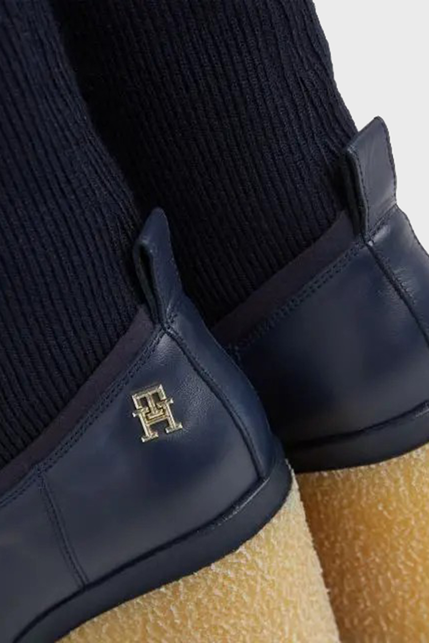 Ботильоны PLATEAU CREPE LOOK SOCKBOOTTommy Hilfiger Ботильоны PLATEAU CREPE LOOK SOCKBOOT 3