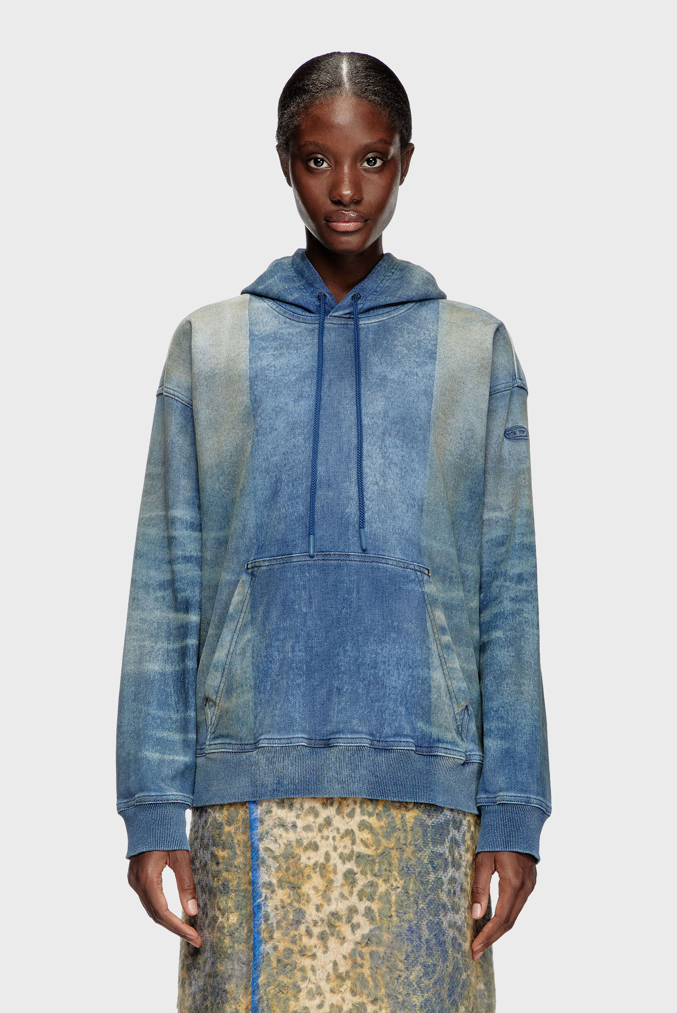 Худи D-UM-RIB-FSF TRACK SWEAT-SHIRT FSDiesel Худи D-UM-RIB-FSF TRACK SWEAT-SHIRT FS 2