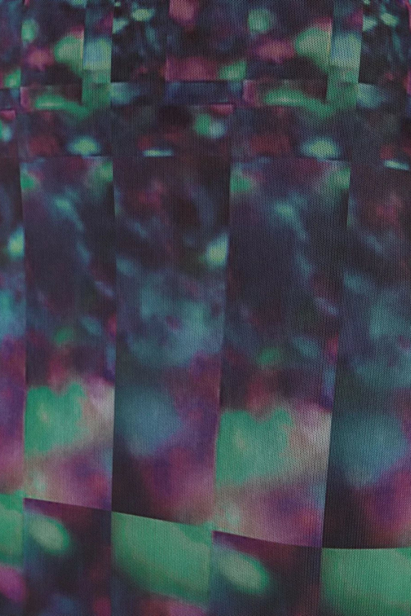 Платье AOP MESH LONG SLEEVE DRESS 5