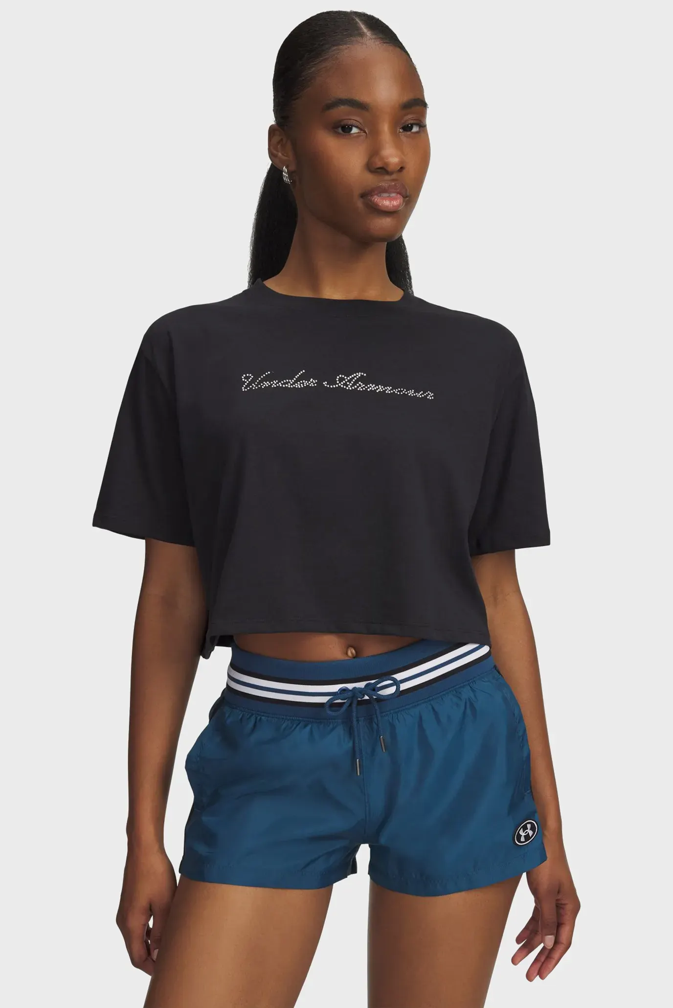 Футболка UA W WM CROP SS 1