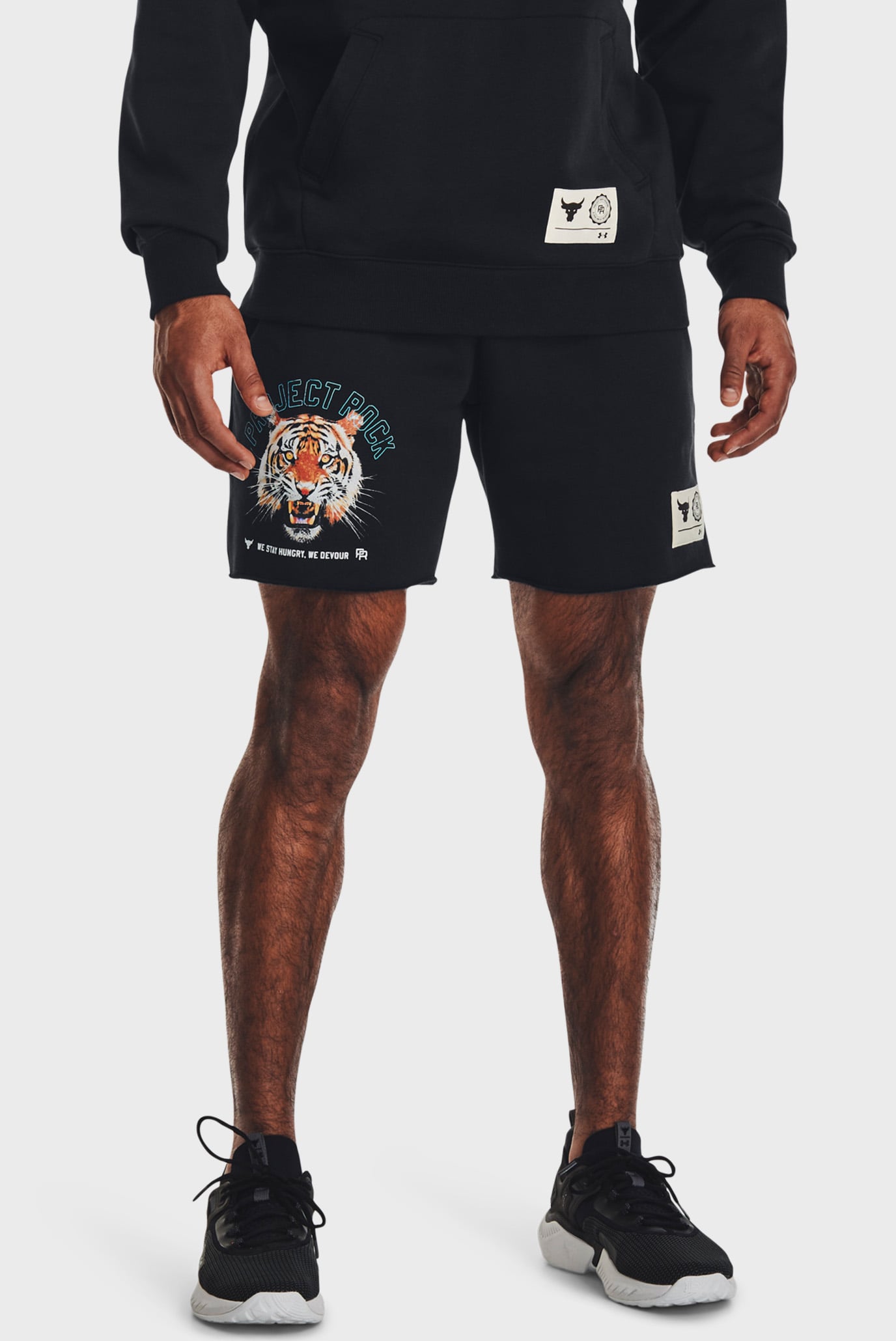 Мужские черные шорты Pjt Rck Rvl Solid 4