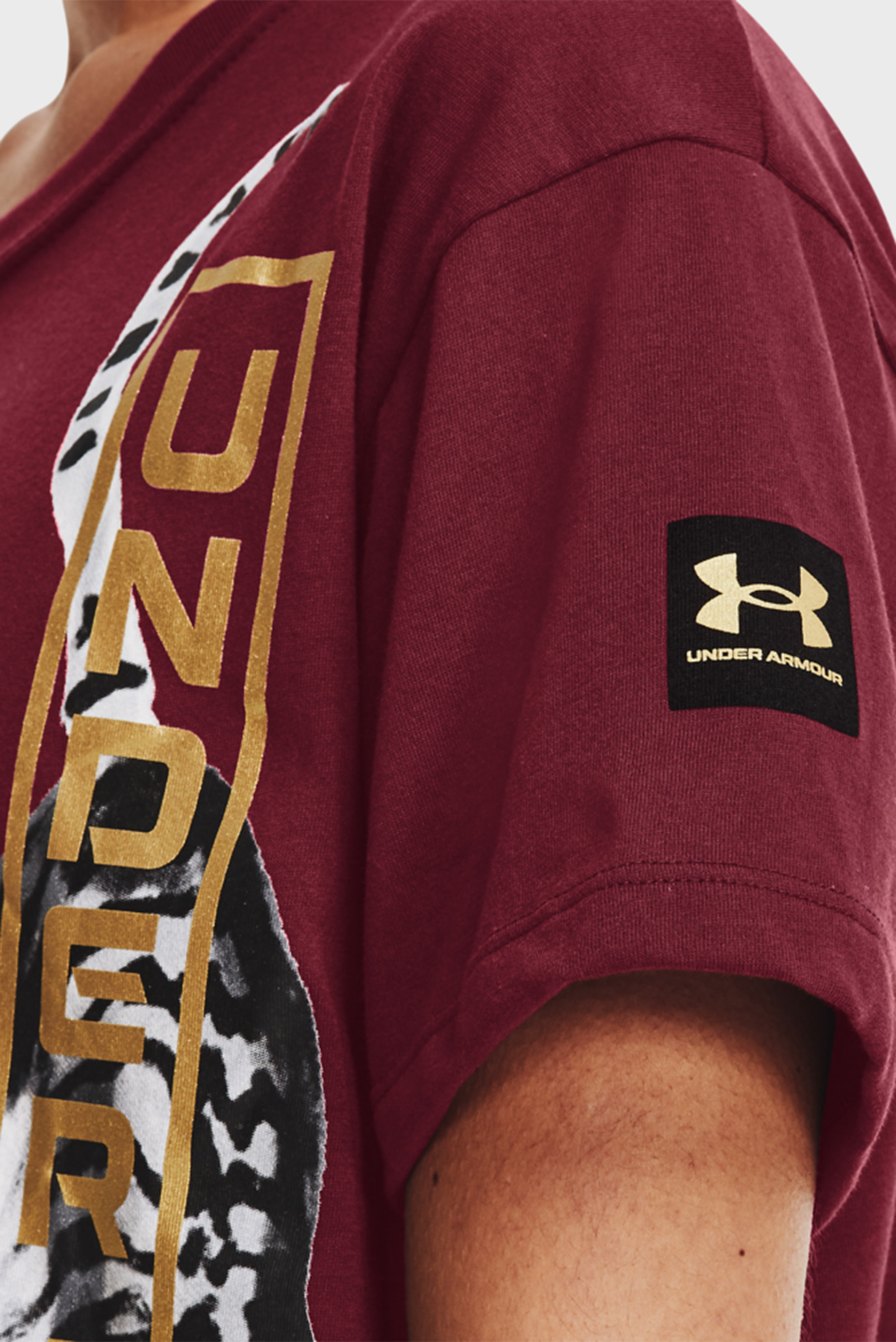 Женская бордовая футболка CNY Graphic Tee 2