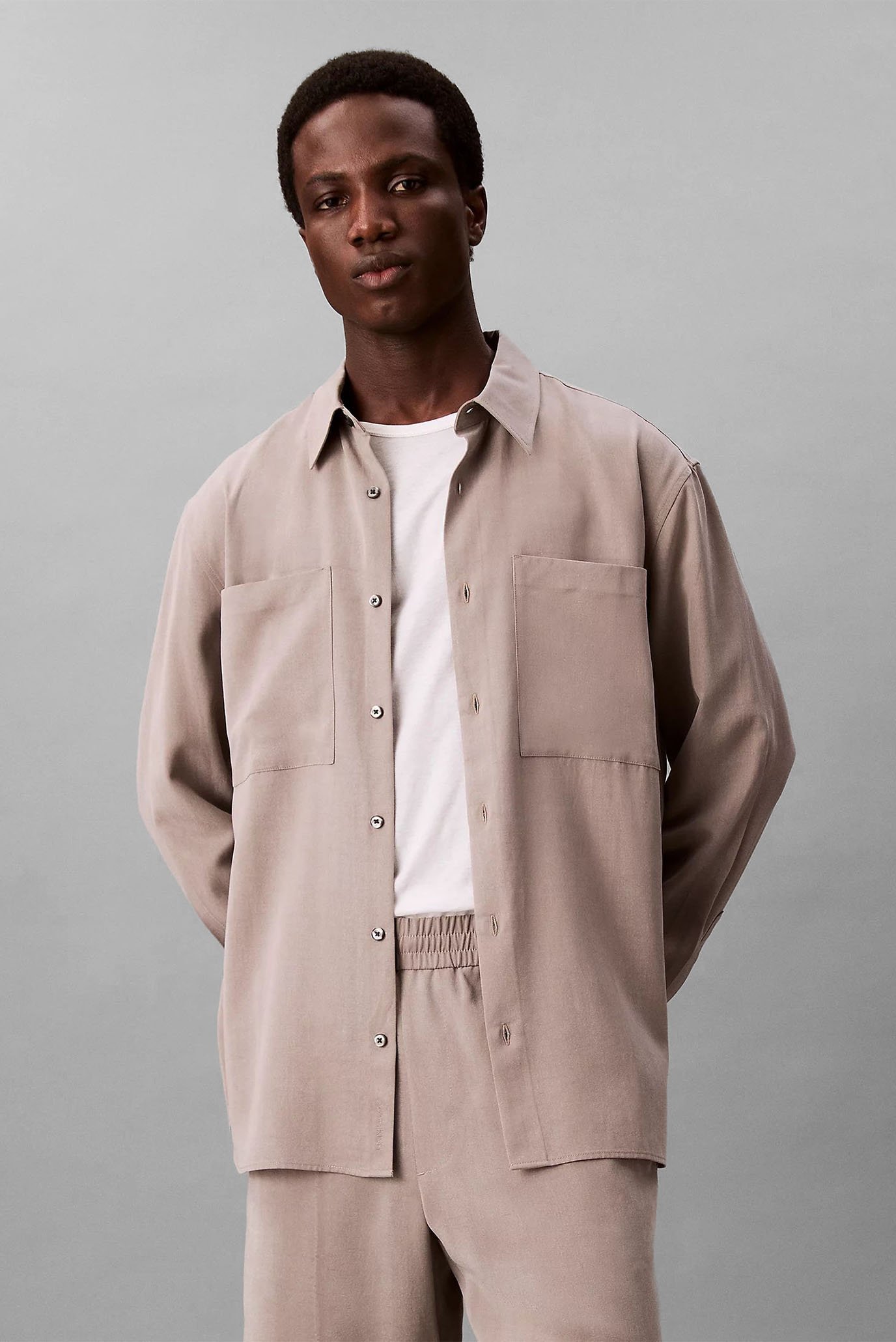 Рубашка LS DRAPEY RELAXED SHIRT 1