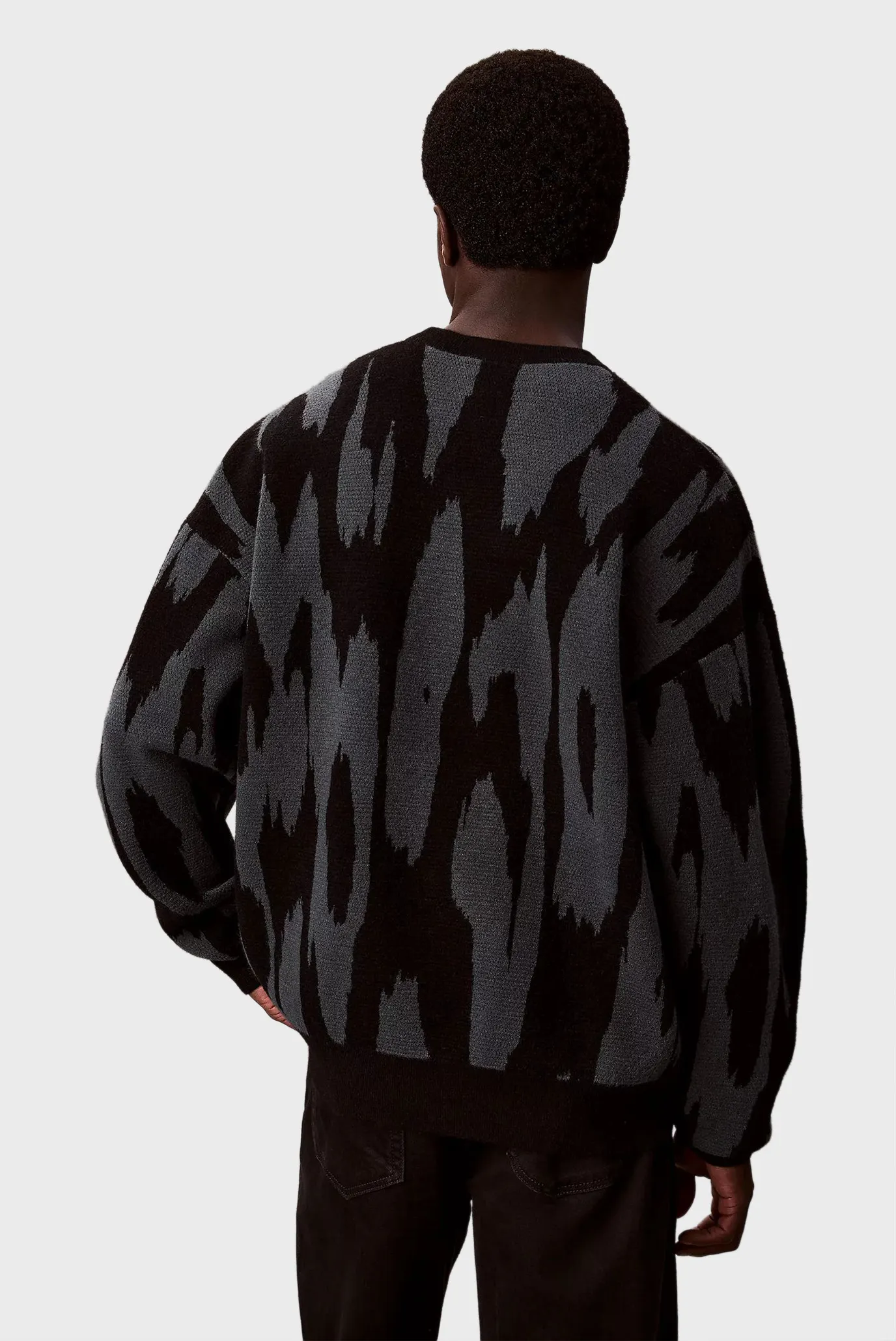 Свитер LS ABSTRACT JACQUARD CRWNK SWTR 3