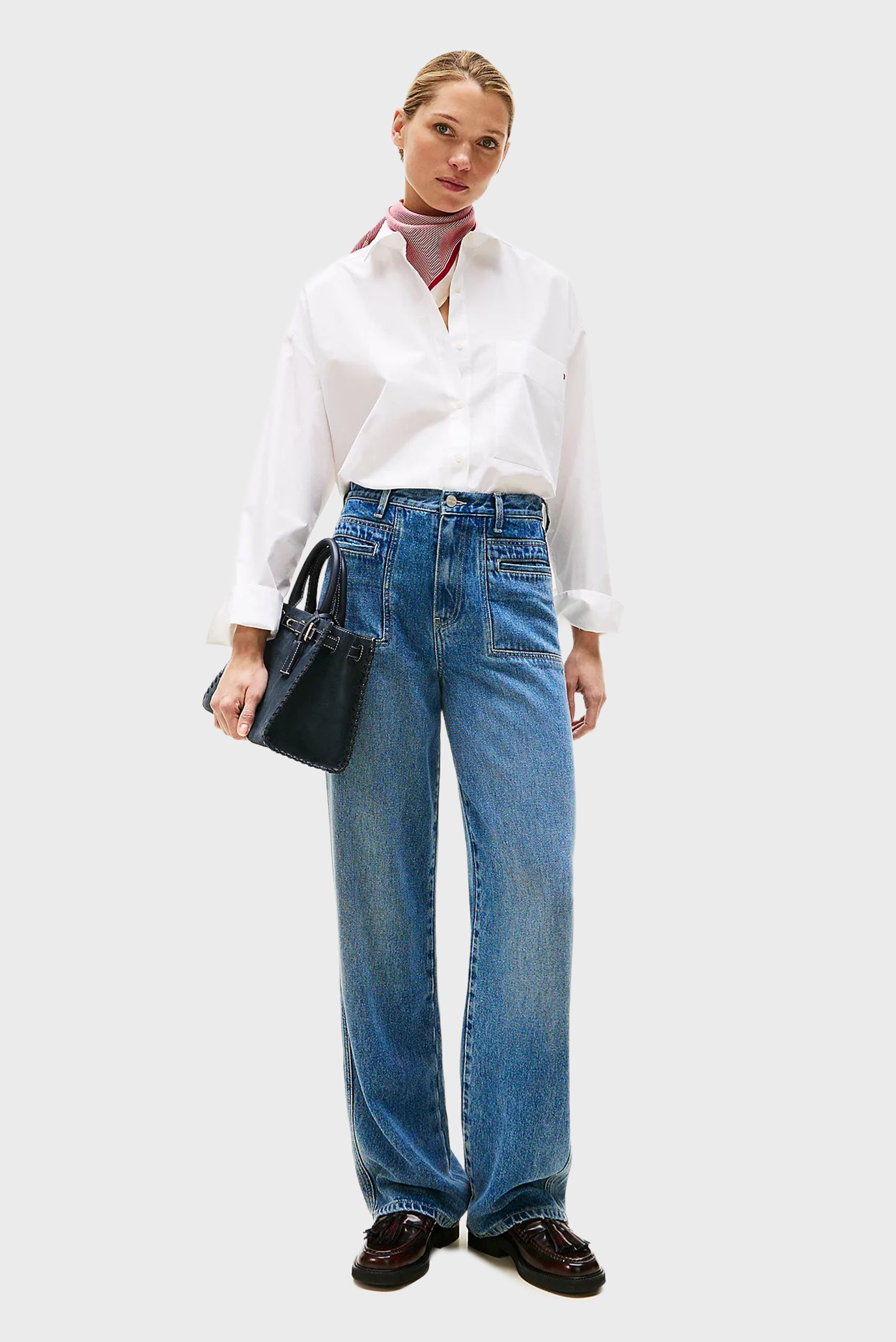 Рубашка/ESS POPLIN NEW EASY SHIRT 2