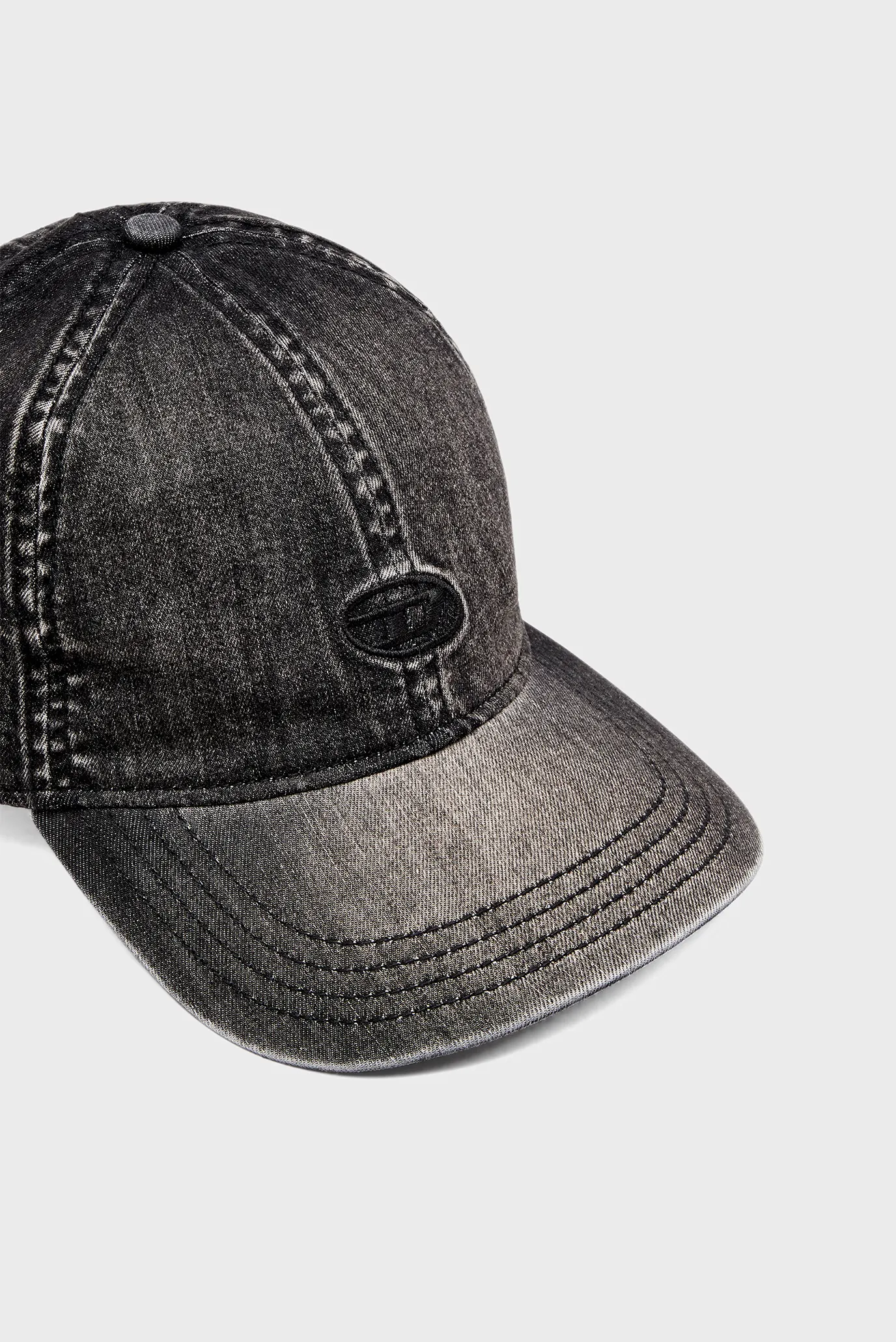 Мужская черная джинсовая кепка C-GABLE 3