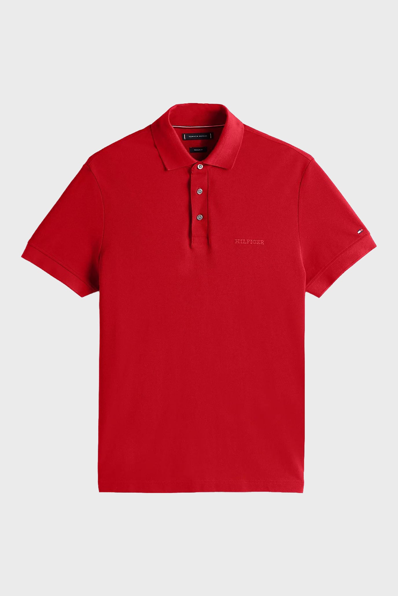 Мужское красное поло TONAL MONOTYPE 5