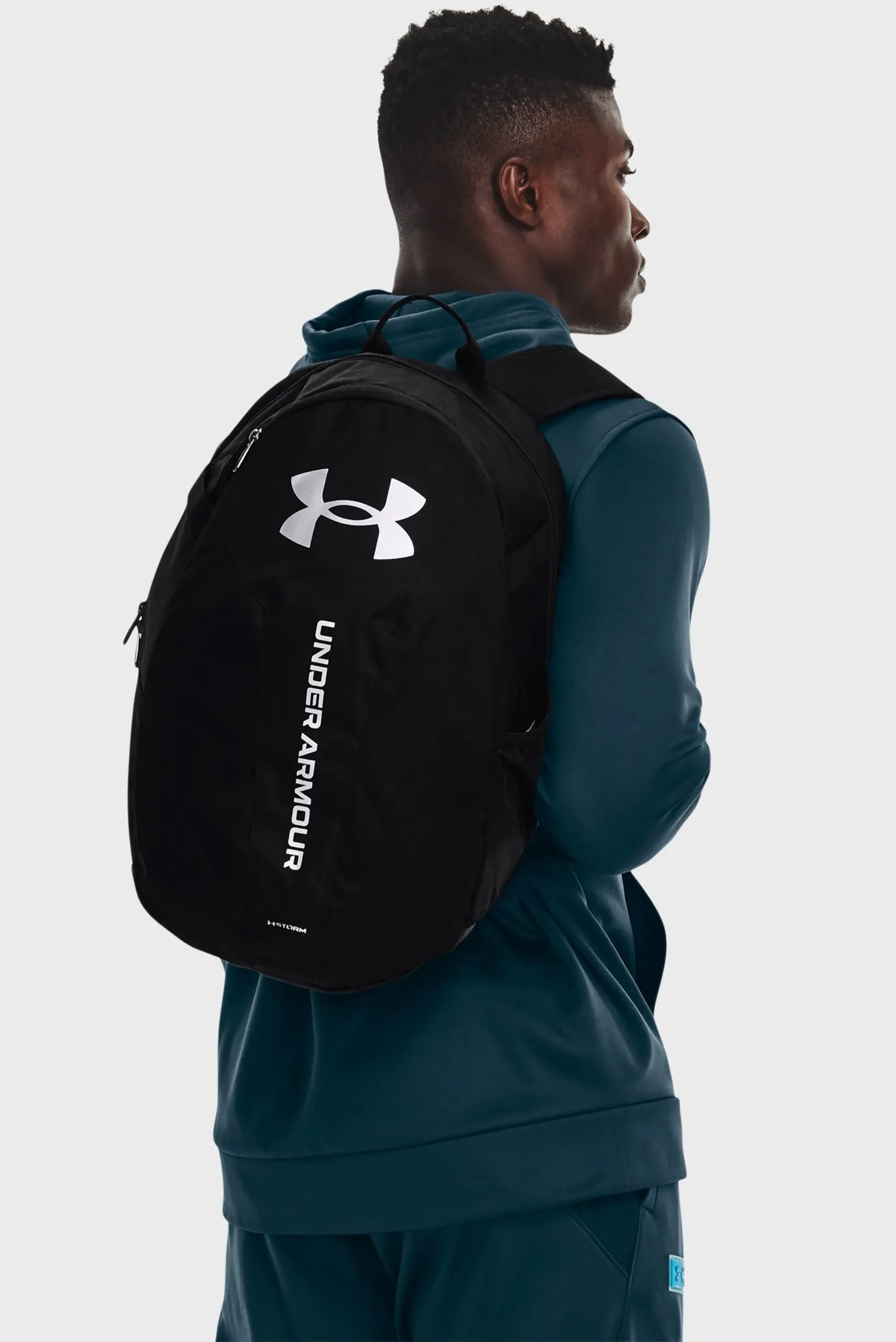 Черный рюкзак UA Hustle Lite Backpack 6