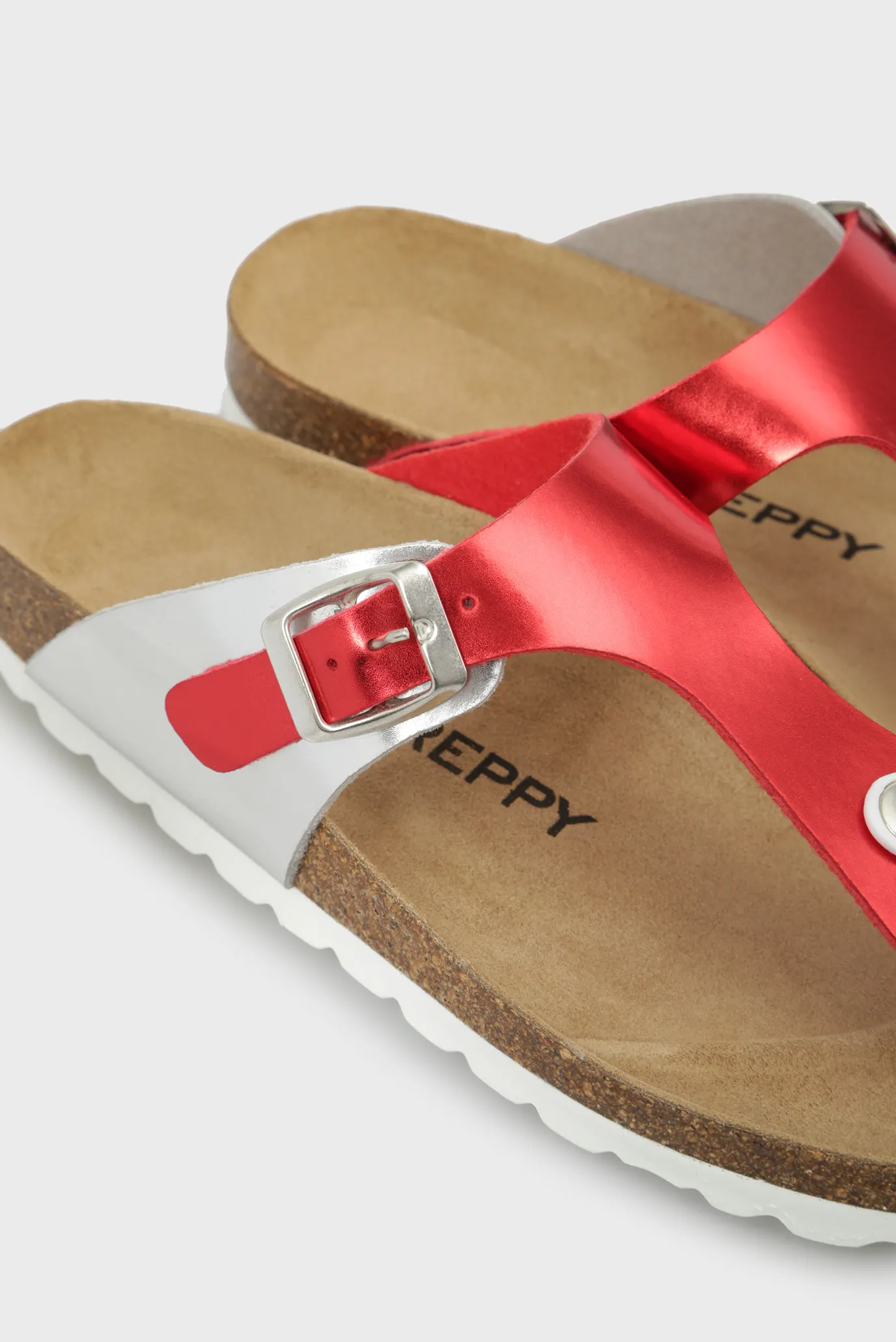 Женские красные вьетнамки Barcelona 10