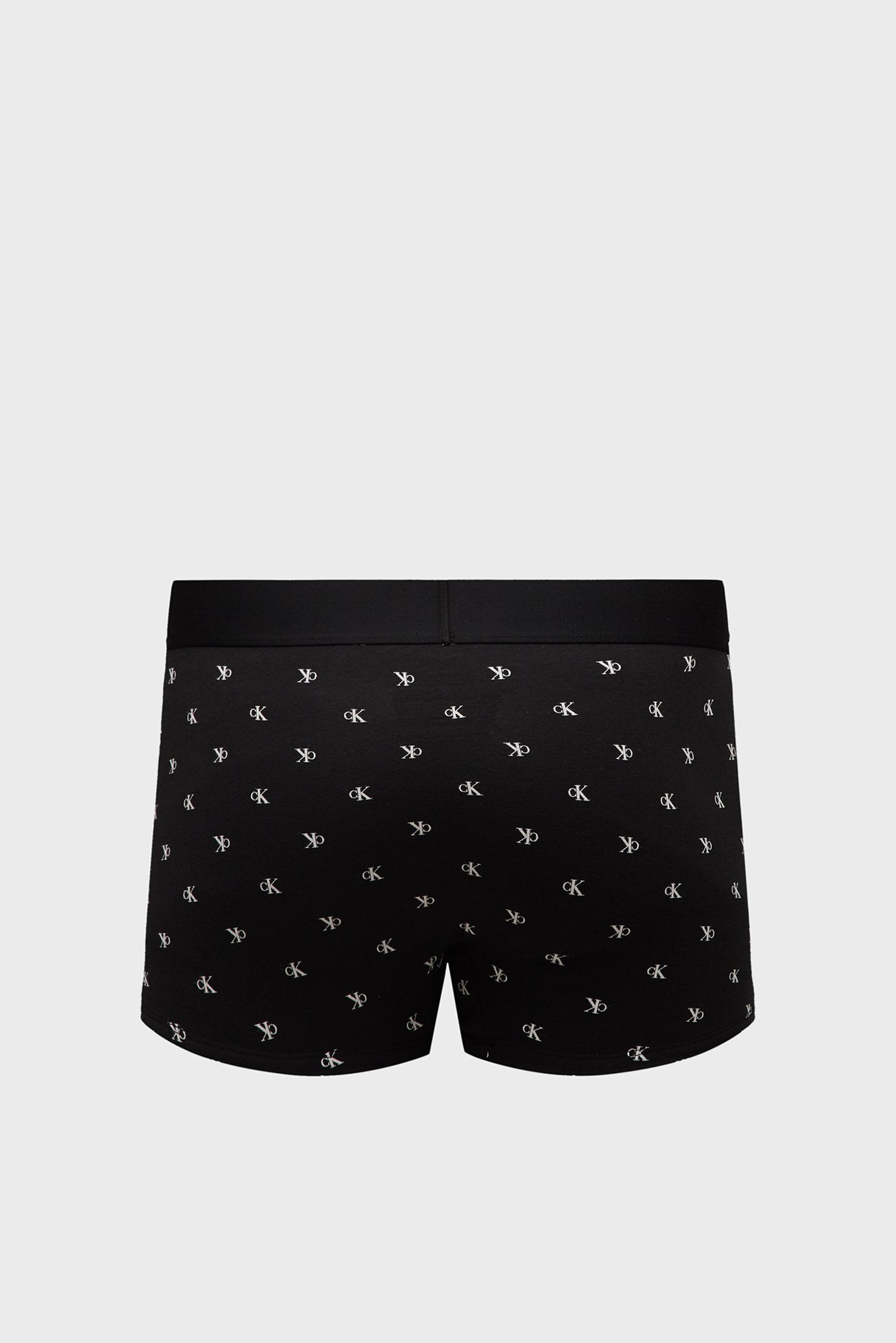 Мужские черные боксеры с узором TRUNK 7