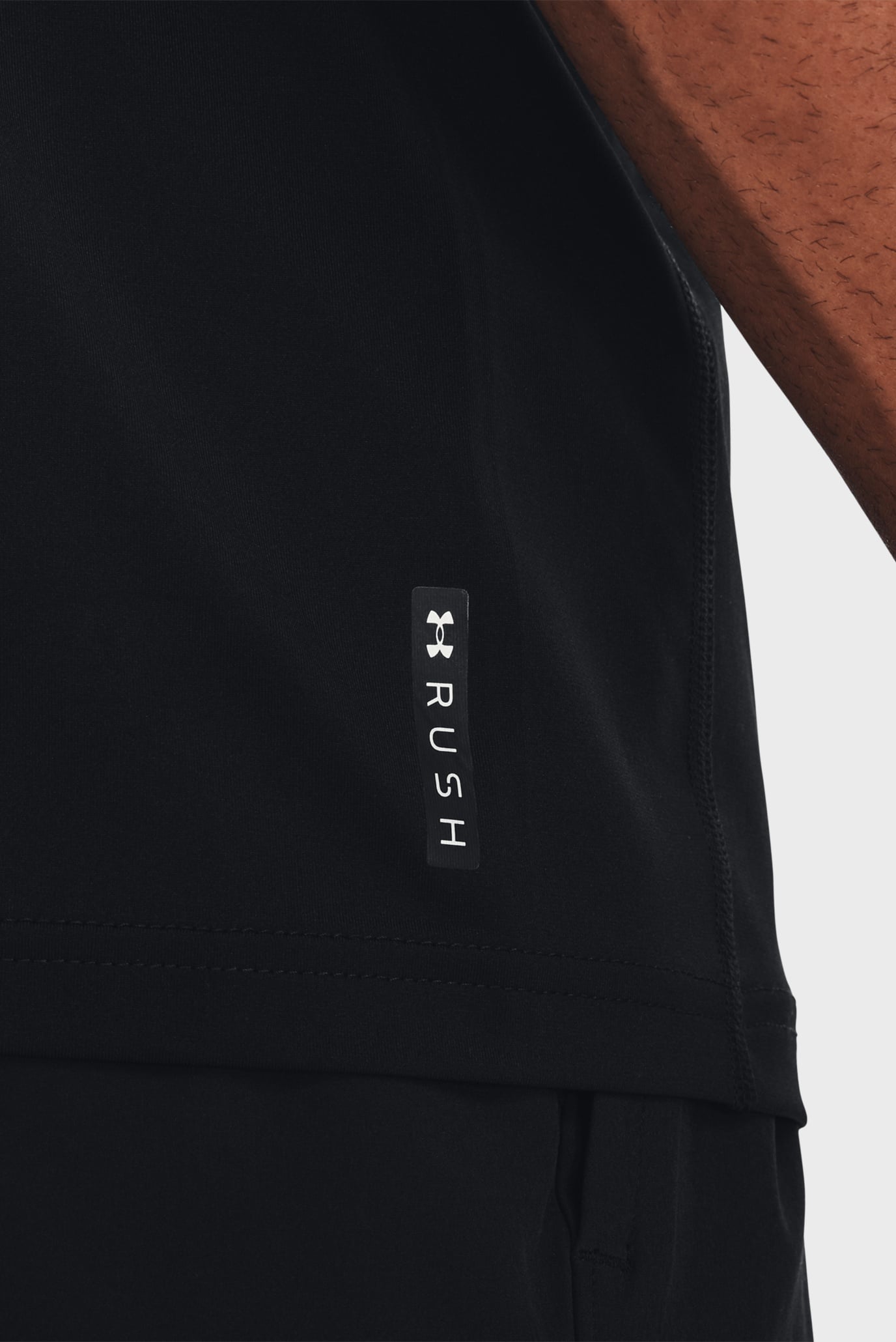 Мужская черная футболка UA SmartForm Rush SS 5