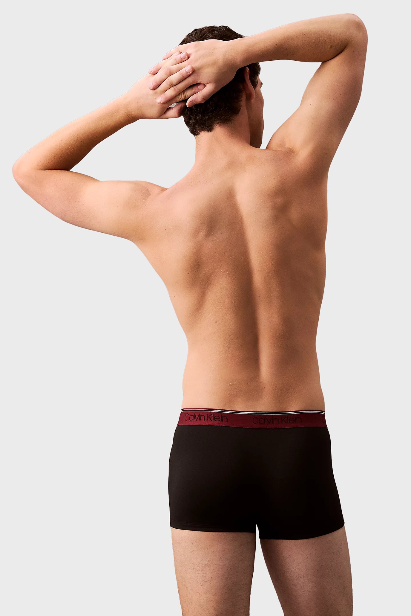 Мужские черные боксеры (з шт) LOW RISE TRUNK 3PK 3