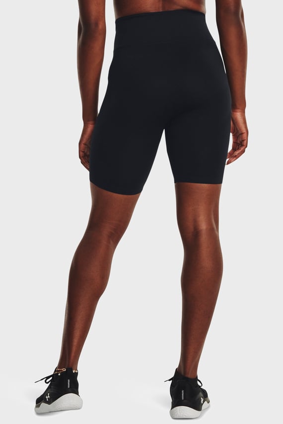Женские черные велосипедки UA Train Seamless Short