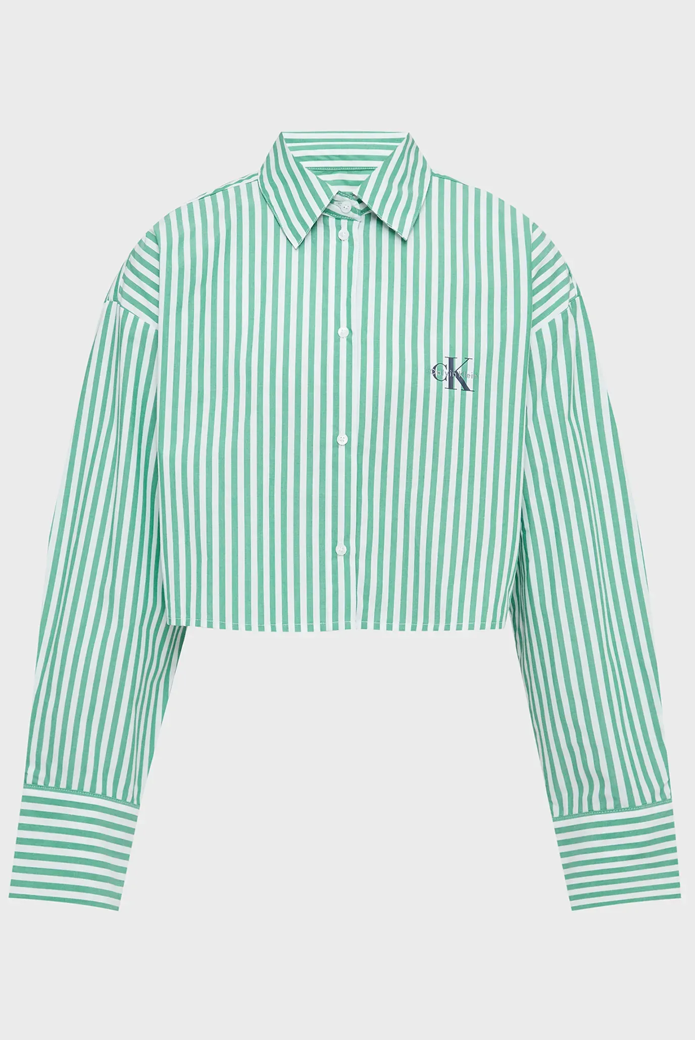 Ночная рубашка CK GRAPHIC CROPPED POPLIN SHIRT 7