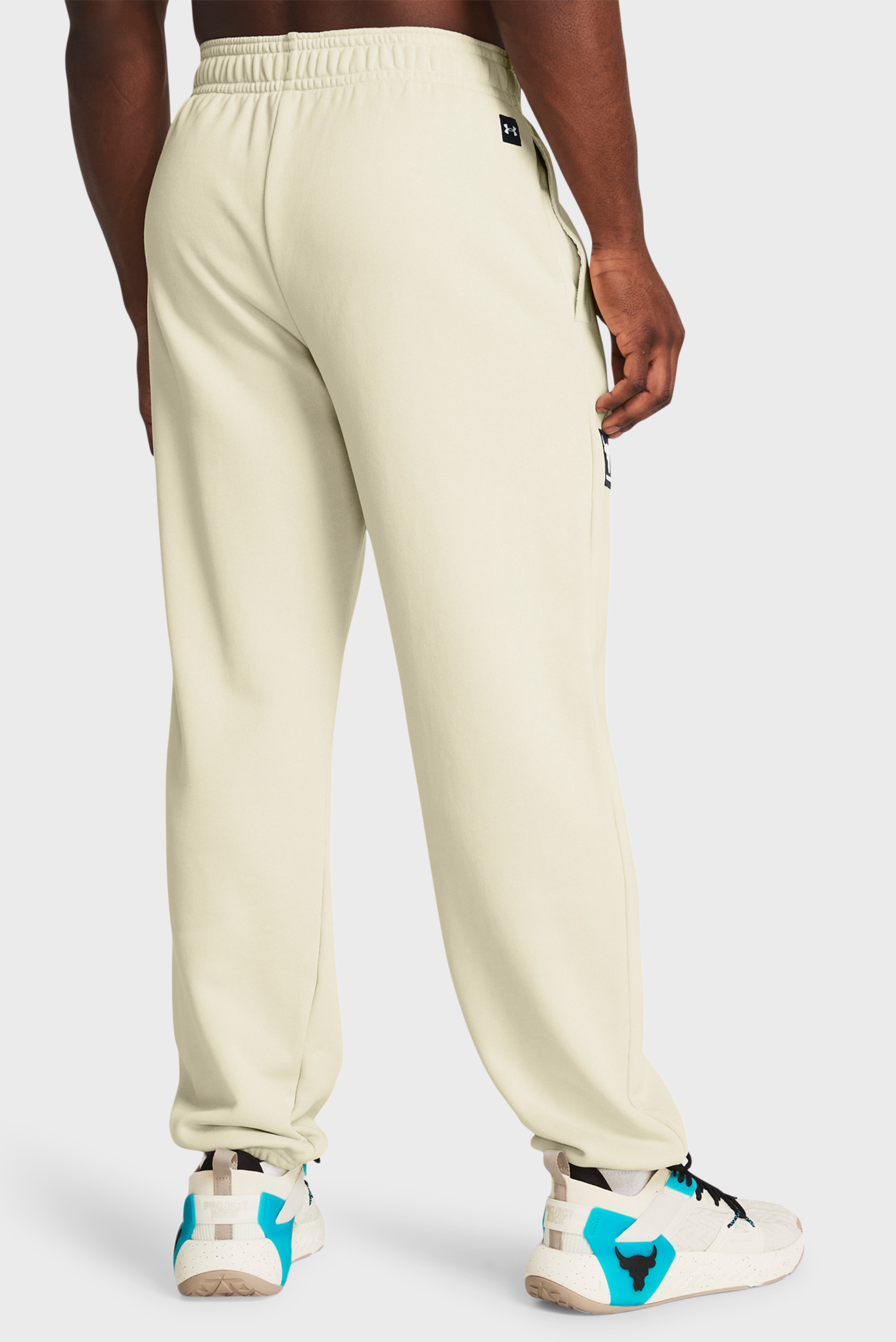 Мужские бежевые спортивные брюки Pjt Rock Hwt Terry Jgr 3