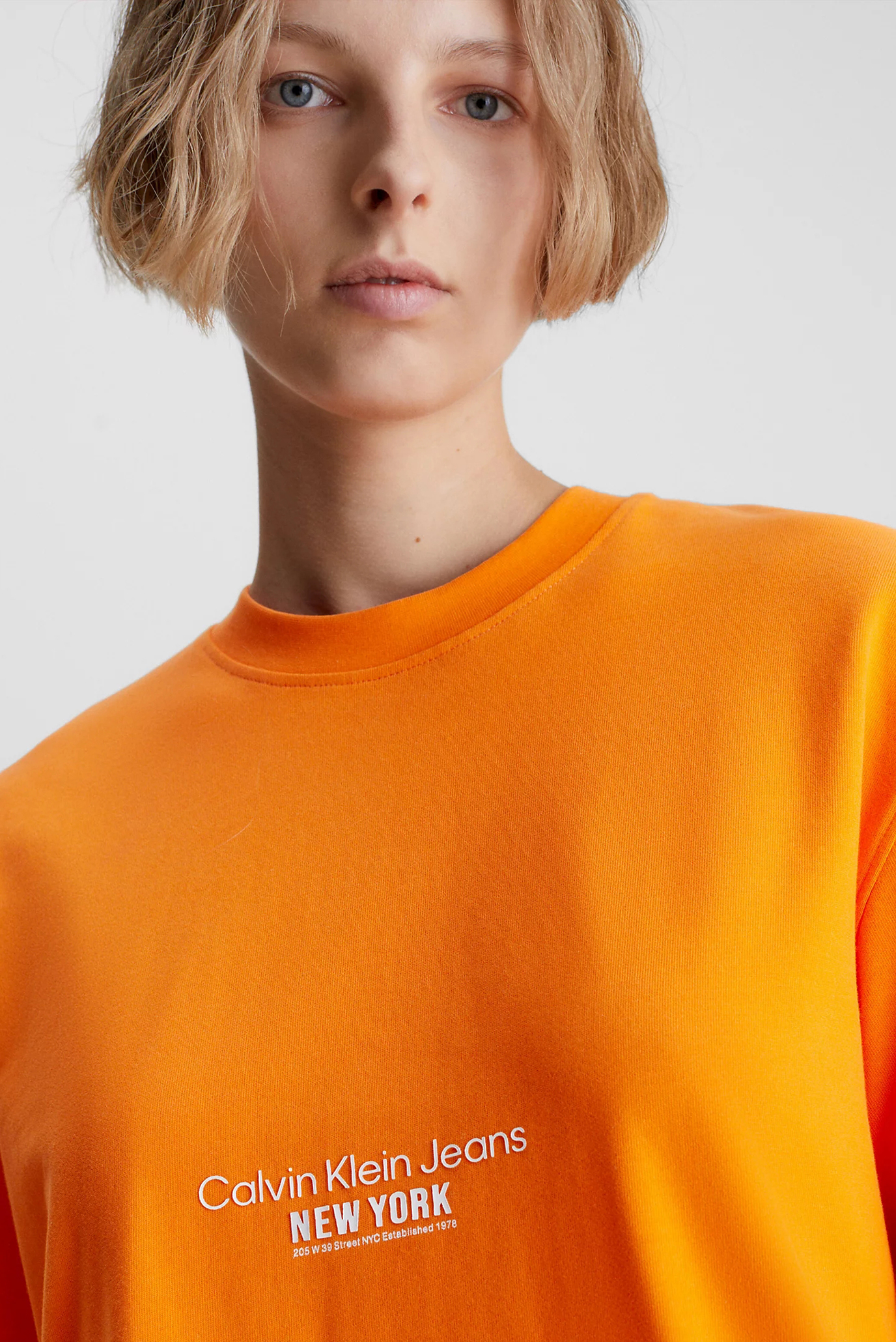 Женское оранжевое платье MOTION FLORAL 5