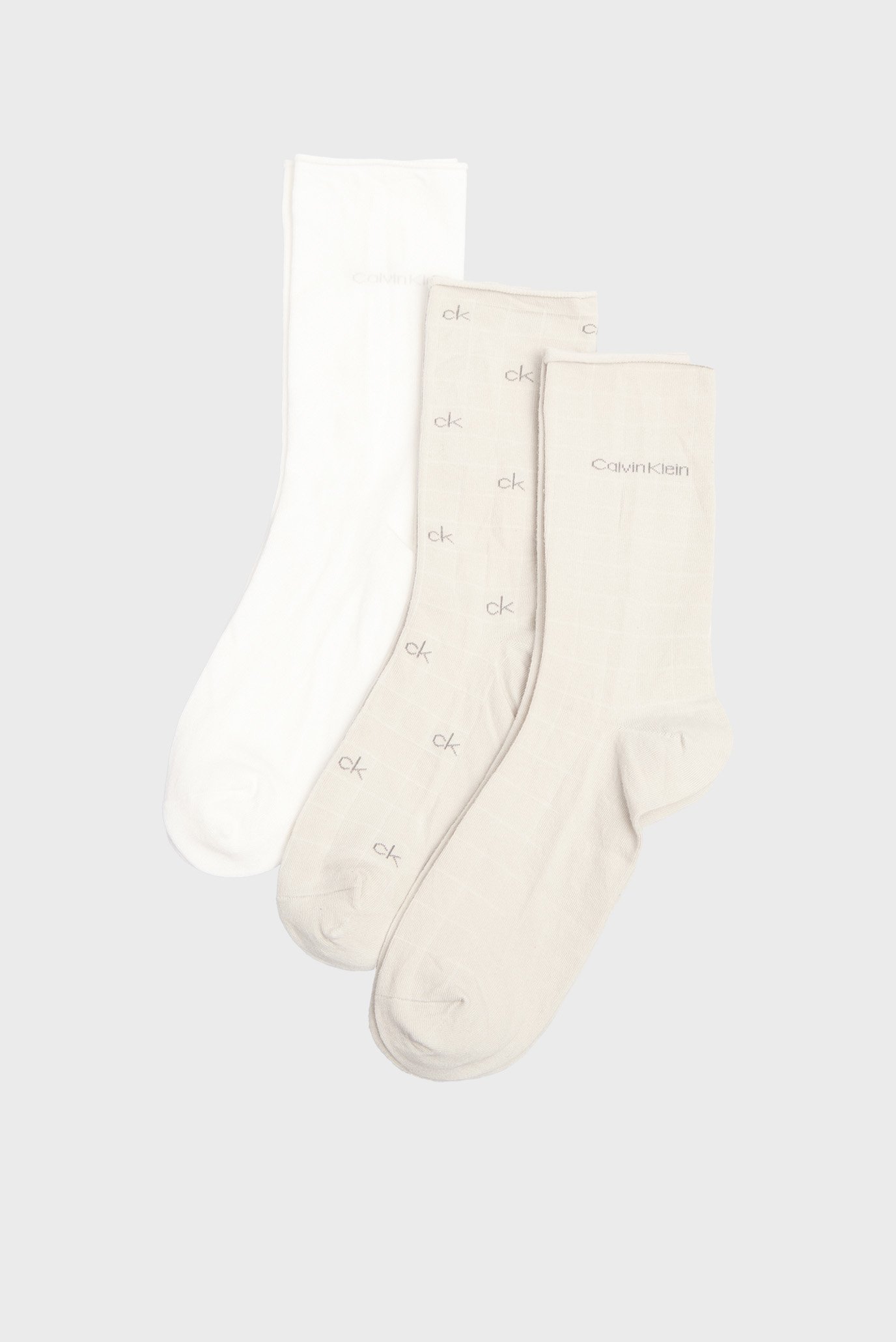 Набор носков CK WOMEN SOCK 3P GIFTBOX GRIDCalvin Klein Набор носков CK WOMEN SOCK 3P GIFTBOX GRID 2