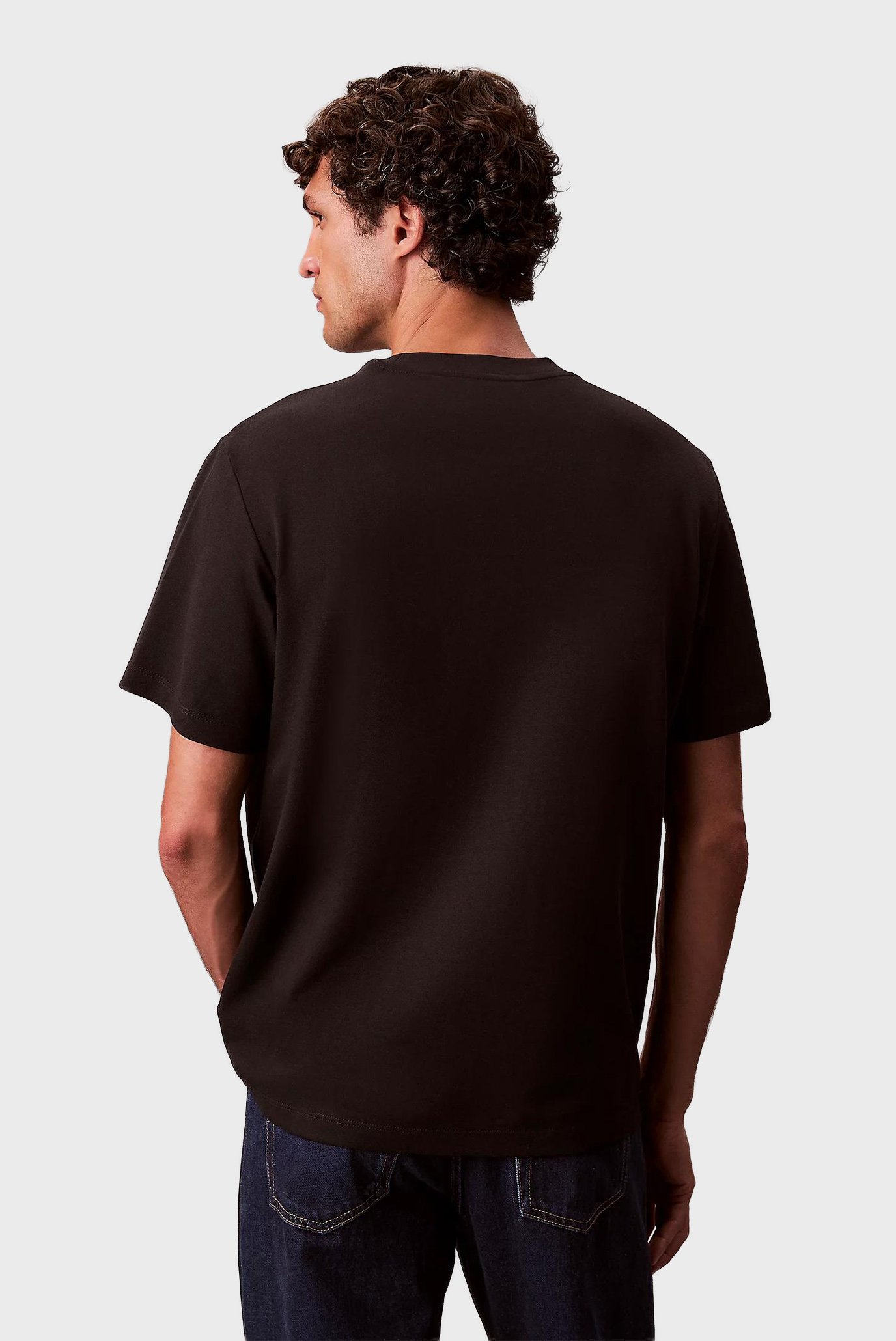 Футболка SS STRETCH COTTON PIQUE NANO TEECalvin Klein Футболка SS STRETCH COTTON PIQUE NANO TEE 3