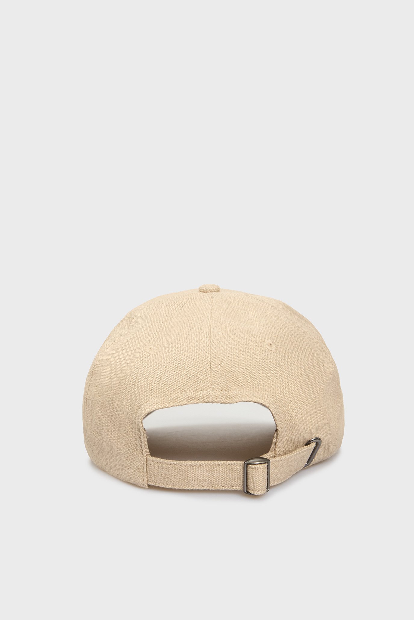 Мужская бежевая льняная кепка LINEN BB CAP 2