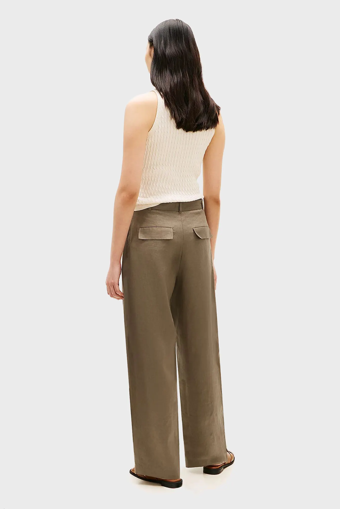 Брюки LINEN UTILITY BARREL PANT 3