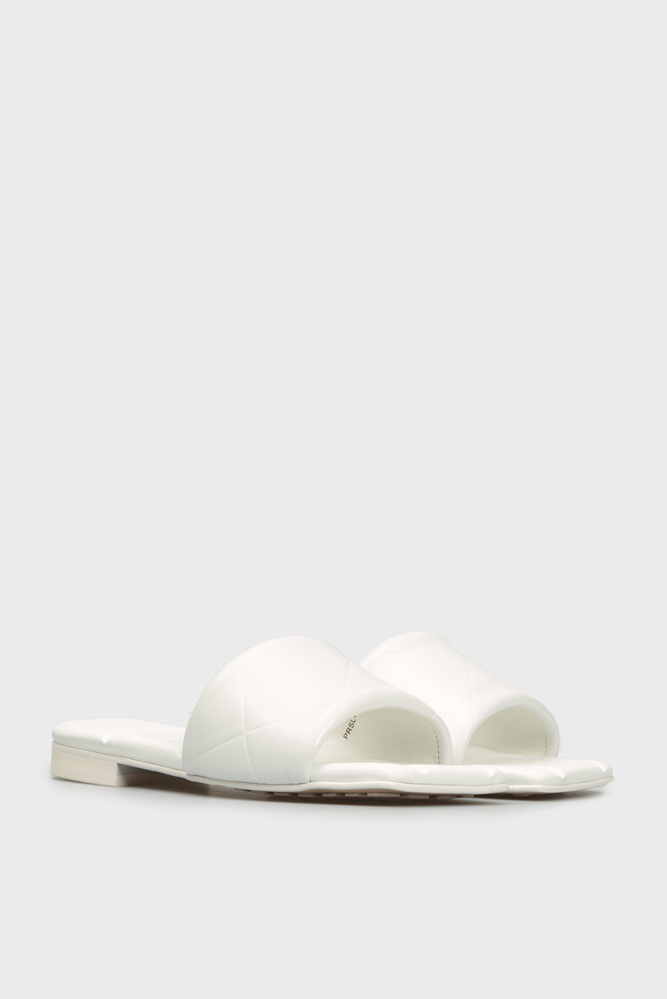 Женские белые кожаные слайдеры Umbria 3