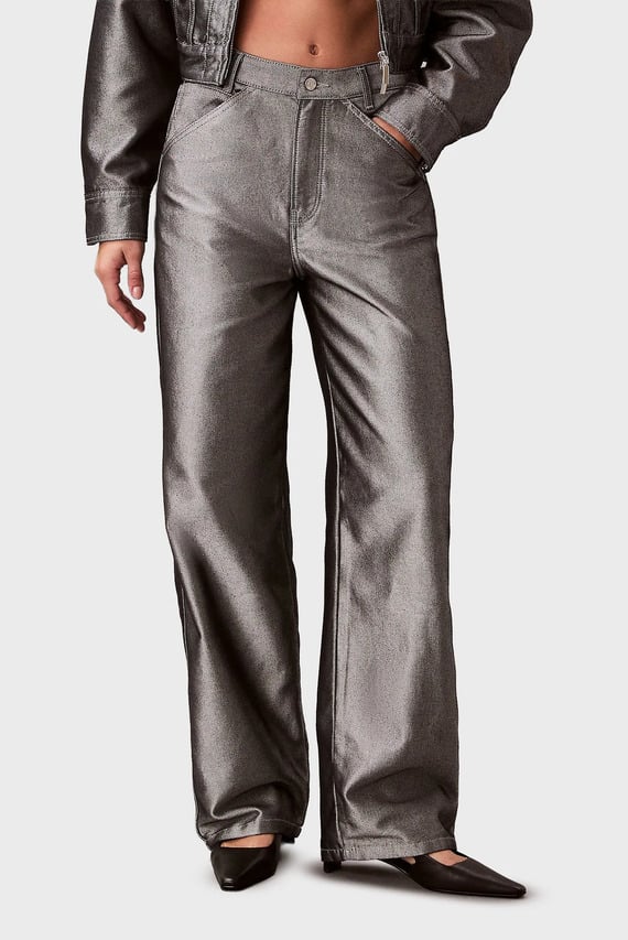 Джинсы FULL LENGTH BARREL JEAN DENIM SH Calvin Klein Jeans