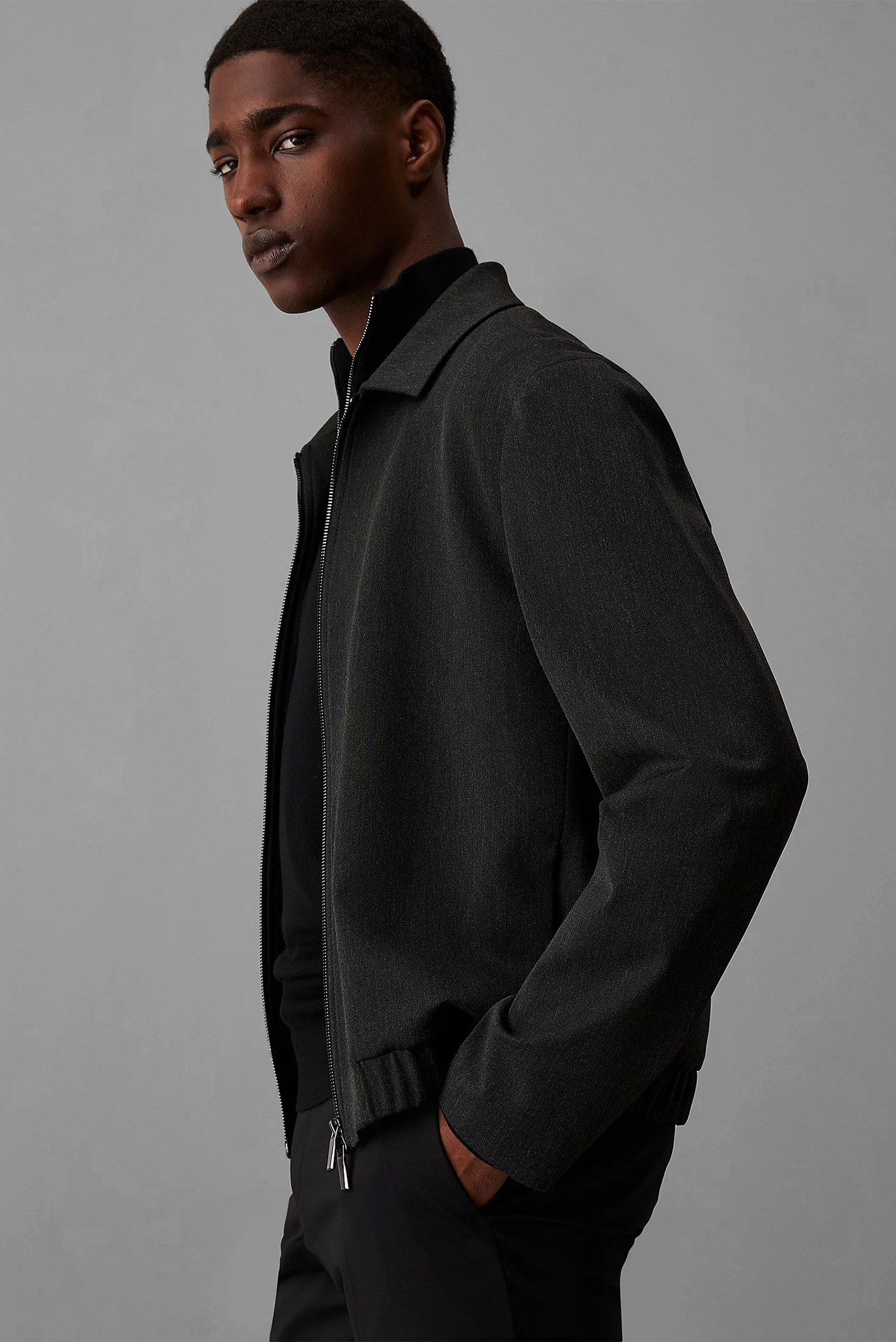 Жакет WASHABLE FLANNEL BLOUSON 4