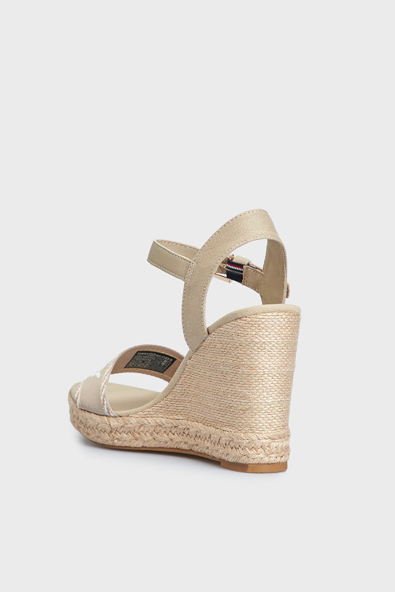 Женские бежевые босоножки SEASONAL WEBBING WEDGE 10