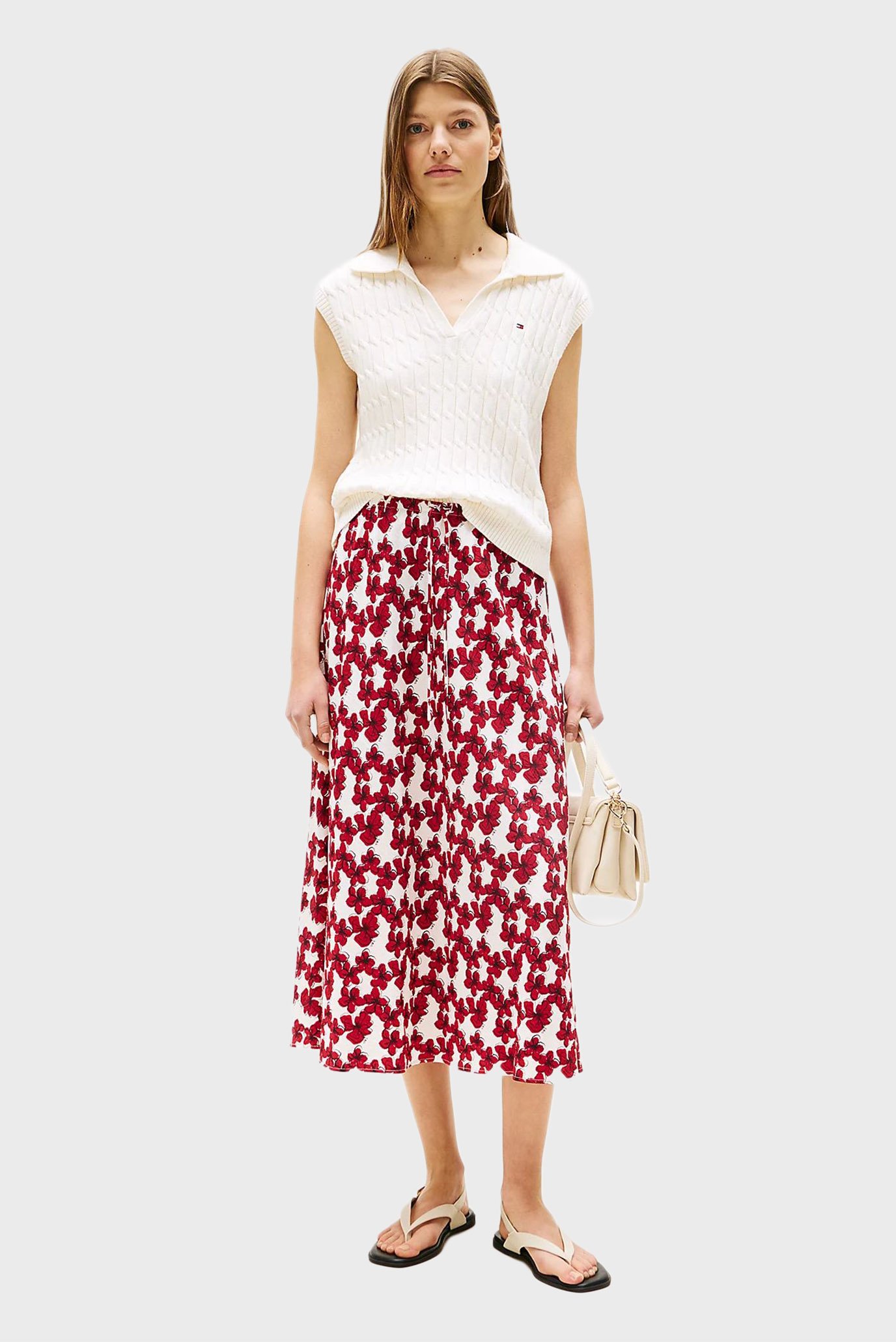 Юбка/TEXTURED MIDI BIAS SKIRT 2