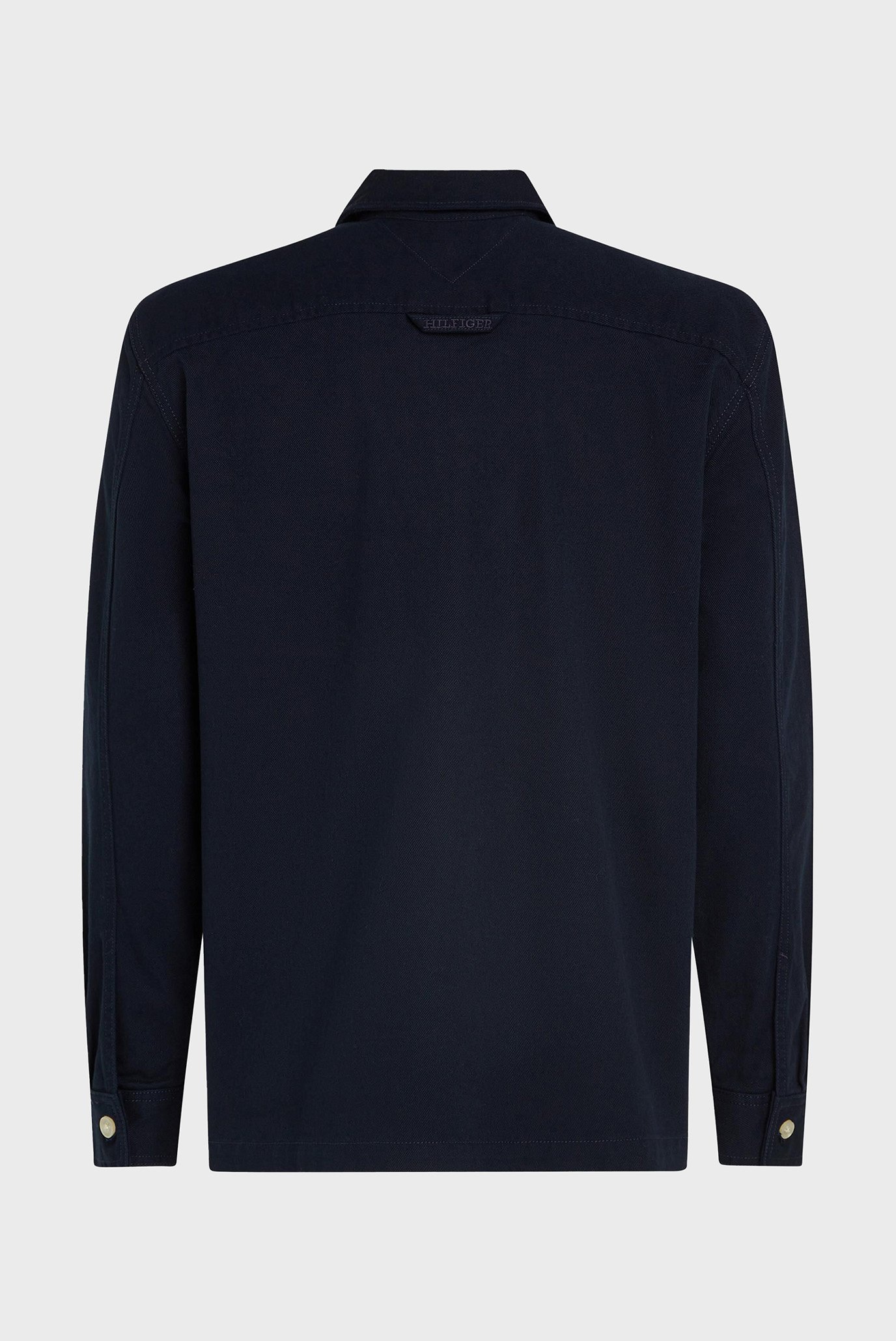 Мужская темно-синяя рубашка TWILL SHIRT JACKETTommy Hilfiger Мужская темно-синяя рубашка TWILL SHIRT JACKET 2