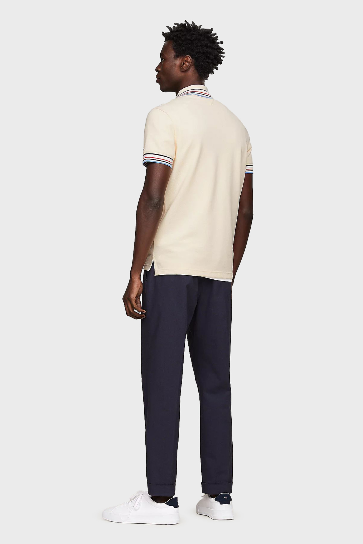 Поло CONTRAST GLOBAL STRIPE REG POLO 3