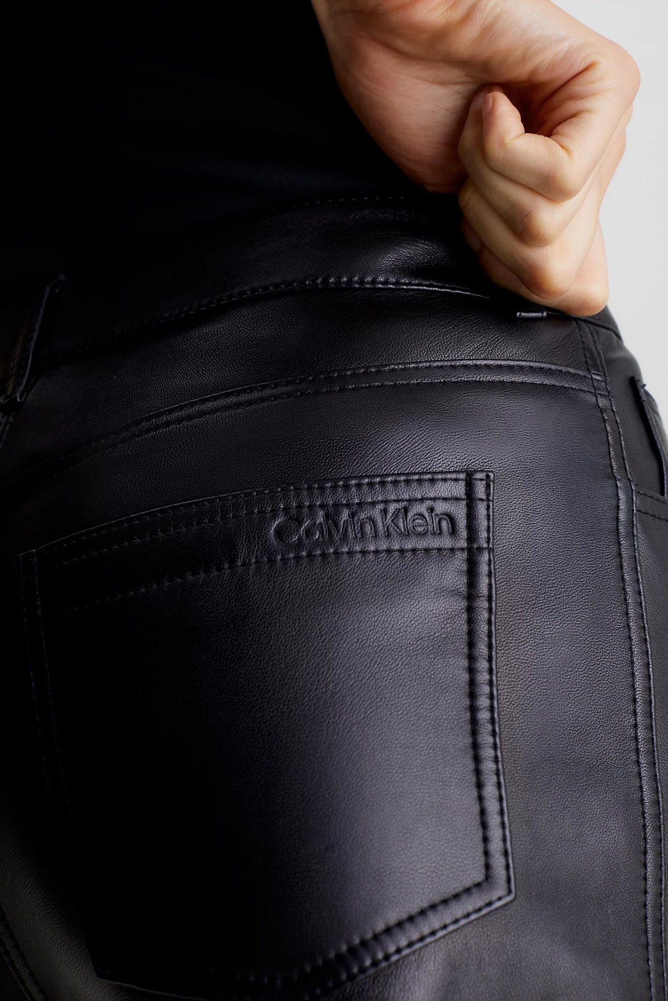 Штаны LEATHER 5 POCKET PANT 4