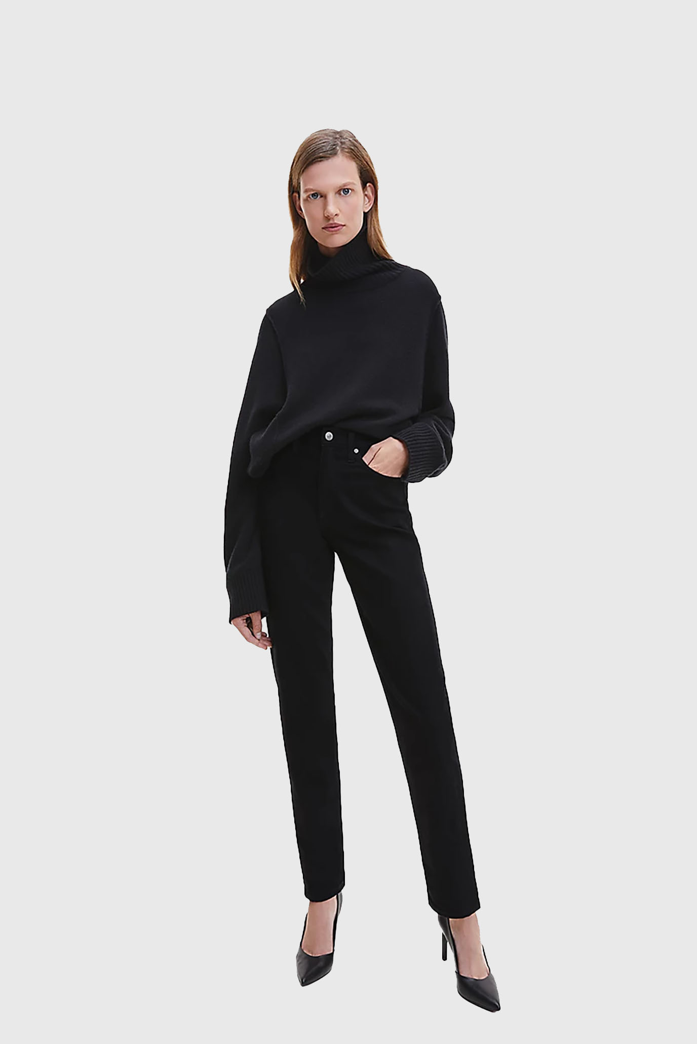 Джинсы HIGH RISE SLIM 2