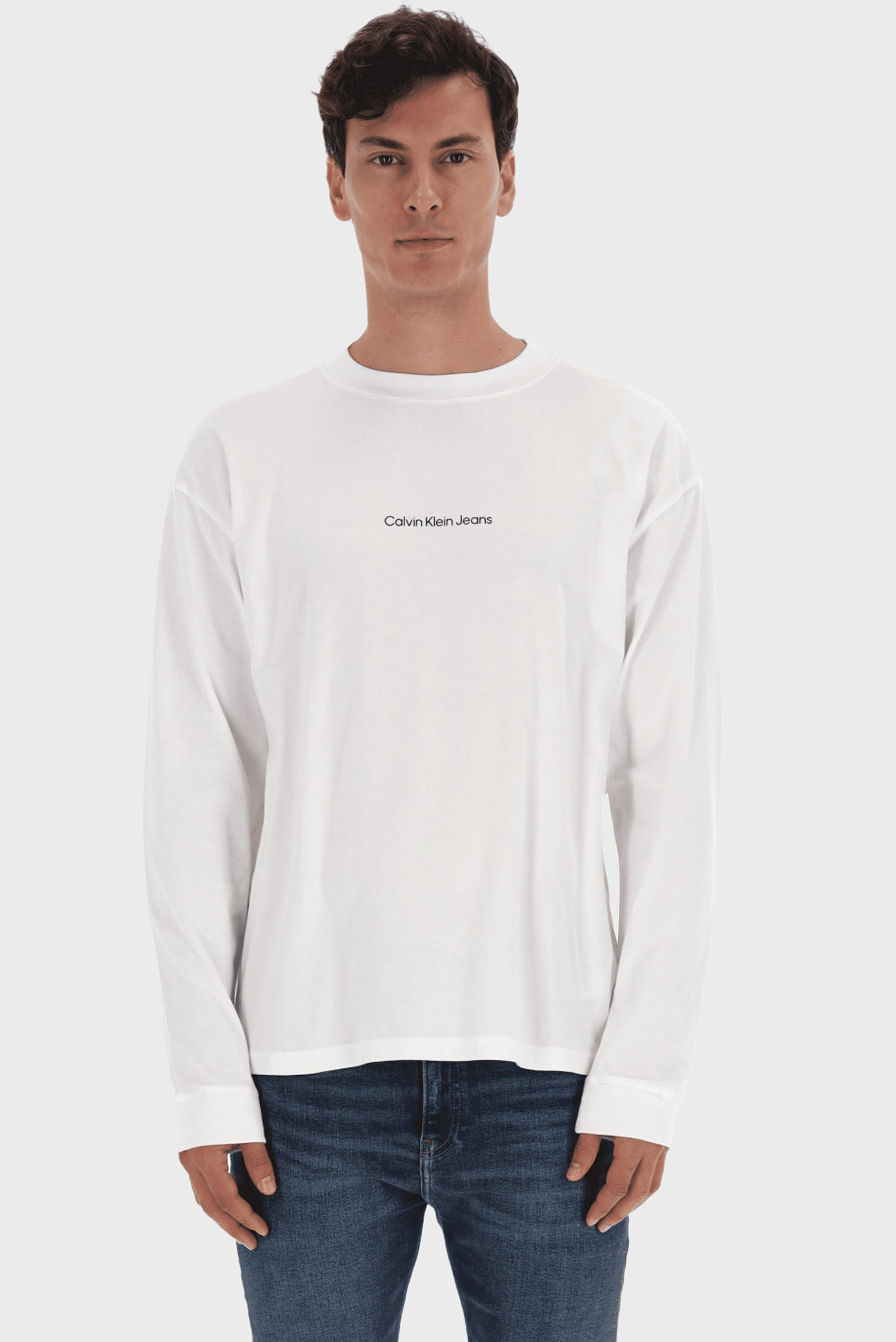 Лонгслив/GRID MONOGRAM LS TEE 1