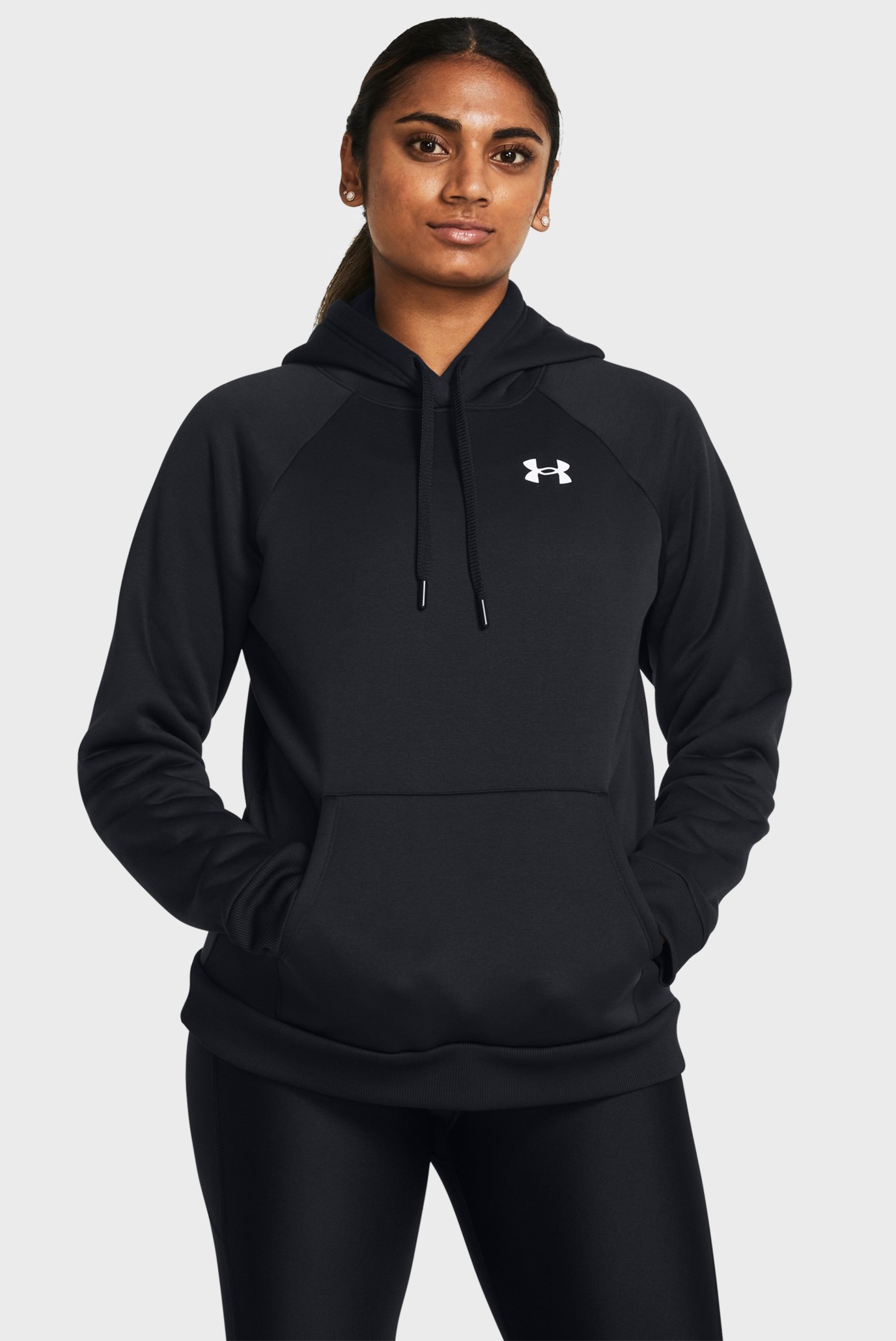 Худи/UA Armour Fleece Hoodie 1